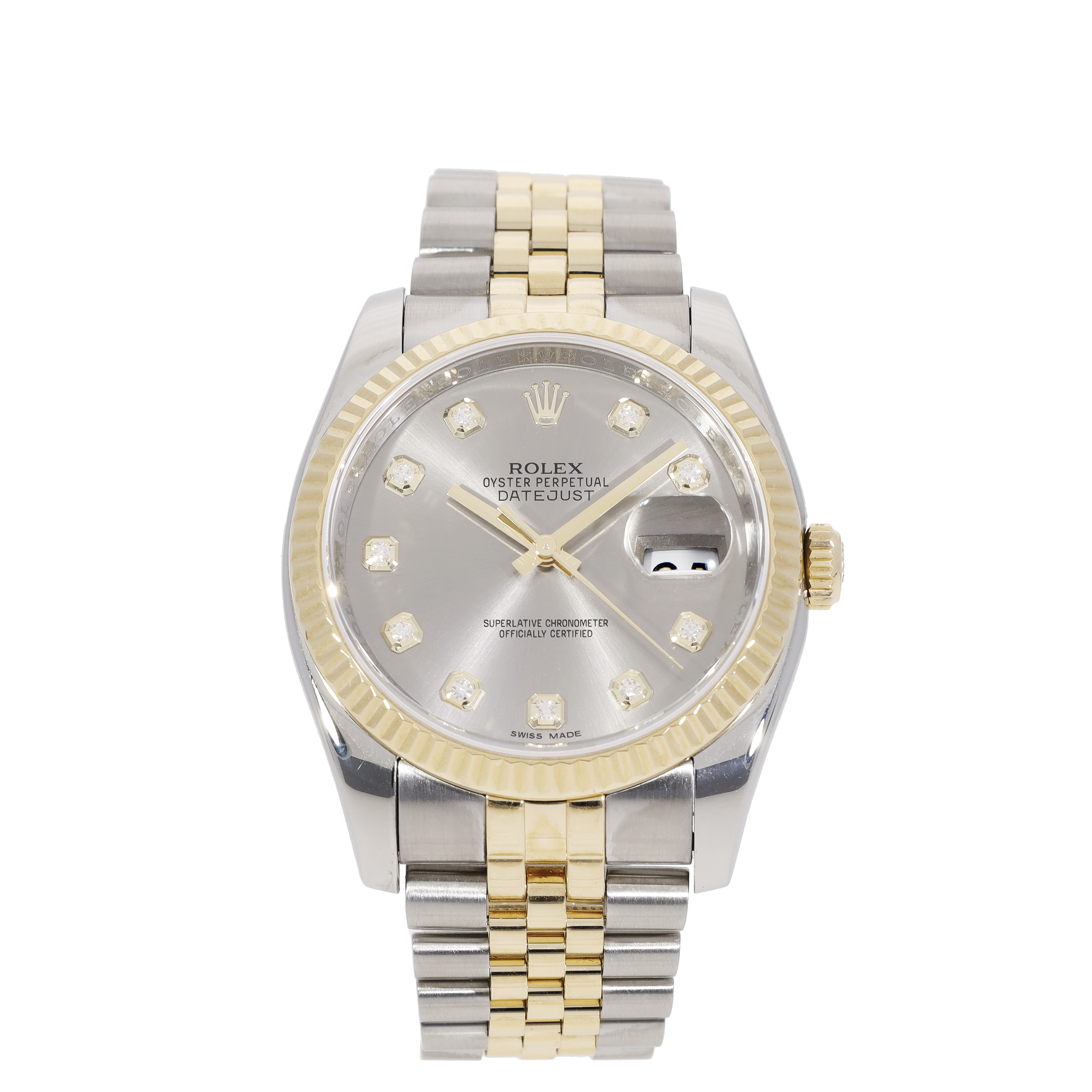 Rolex Datejust 116233 in Stainless Steel Yellow Gold | CHRONEXT