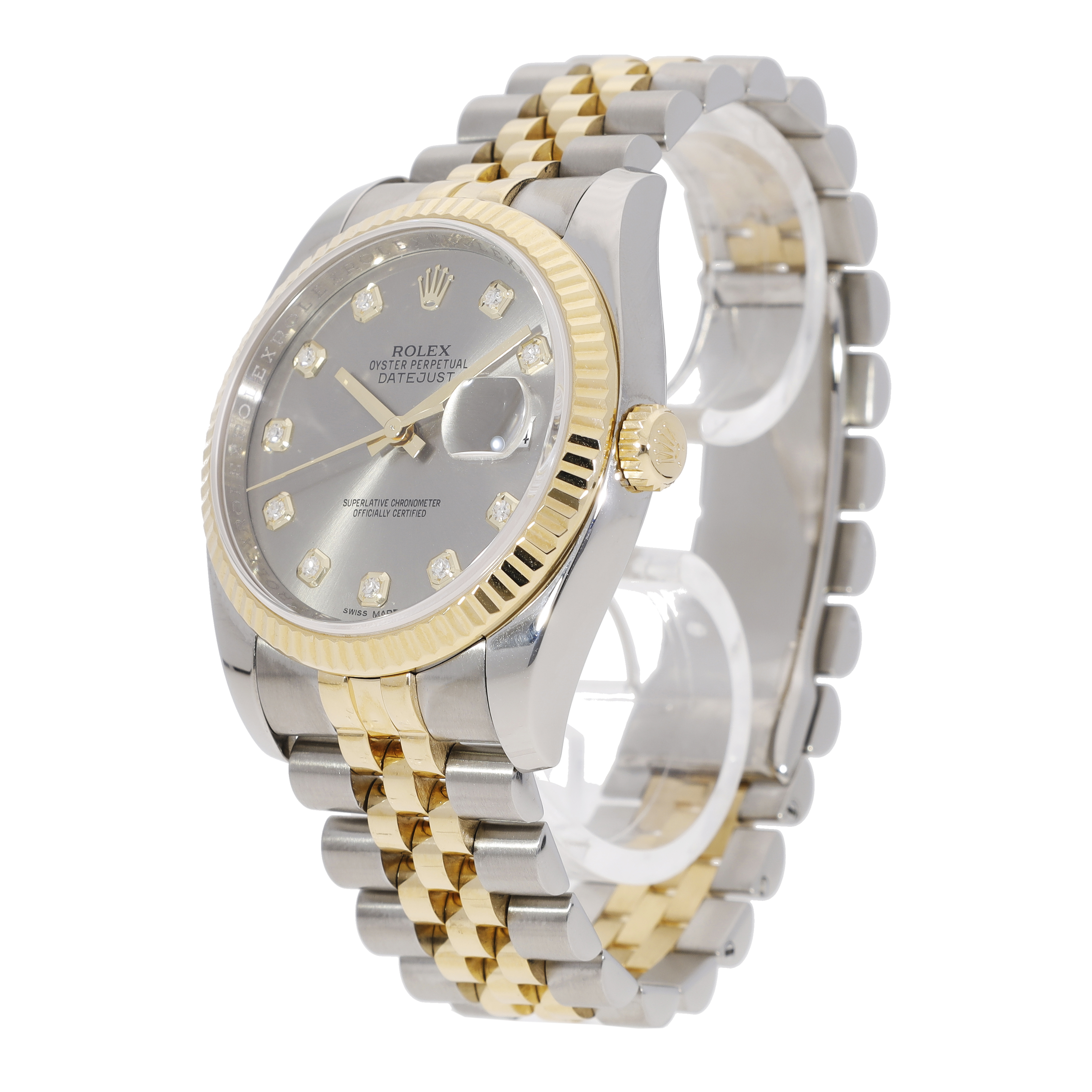 Rolex Datejust 116233 in Stainless Steel Yellow Gold | CHRONEXT