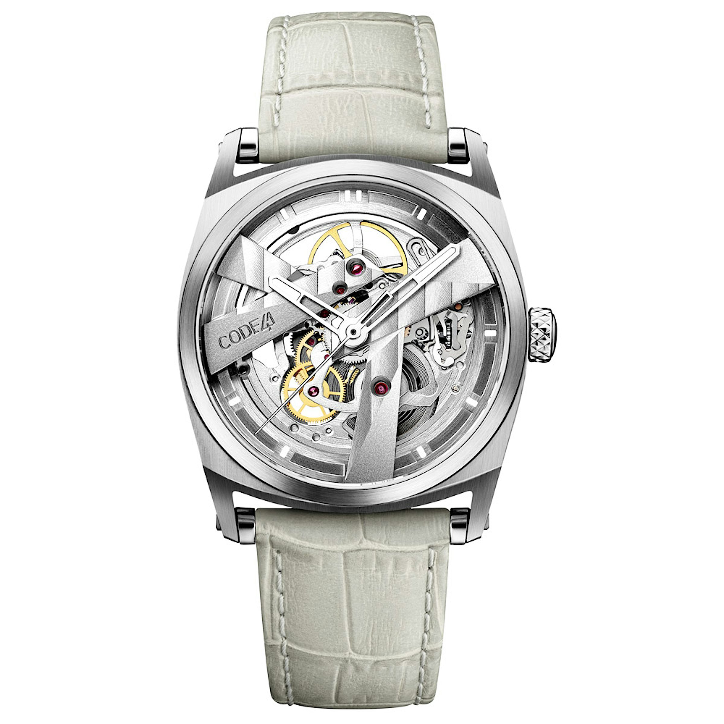 CODE41 DAY41 D4140IN.ST21LEAALIGBEMDEPIN in Edelstahl CHRONEXT