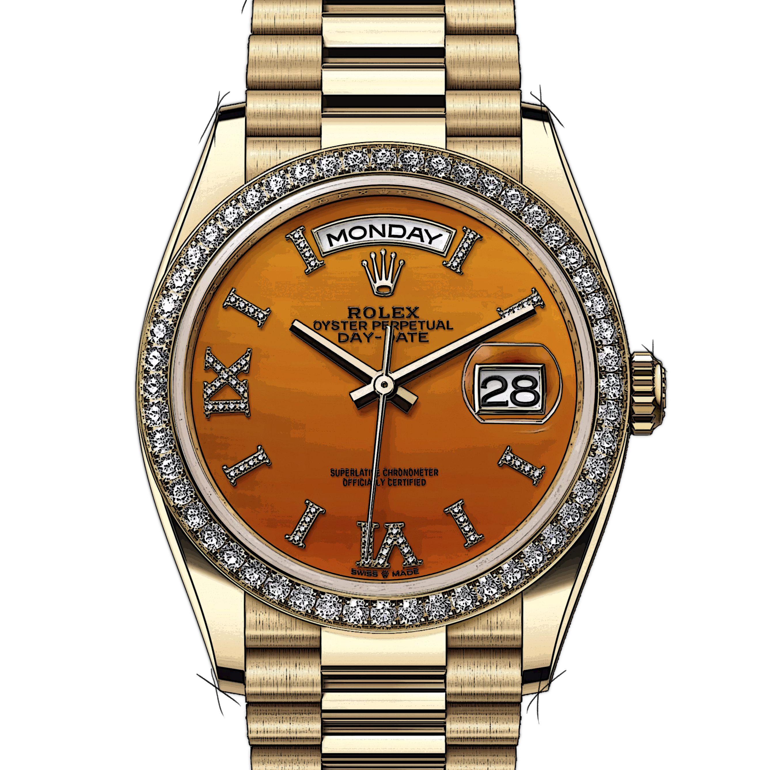 Rolex Day-Date 128348RBR