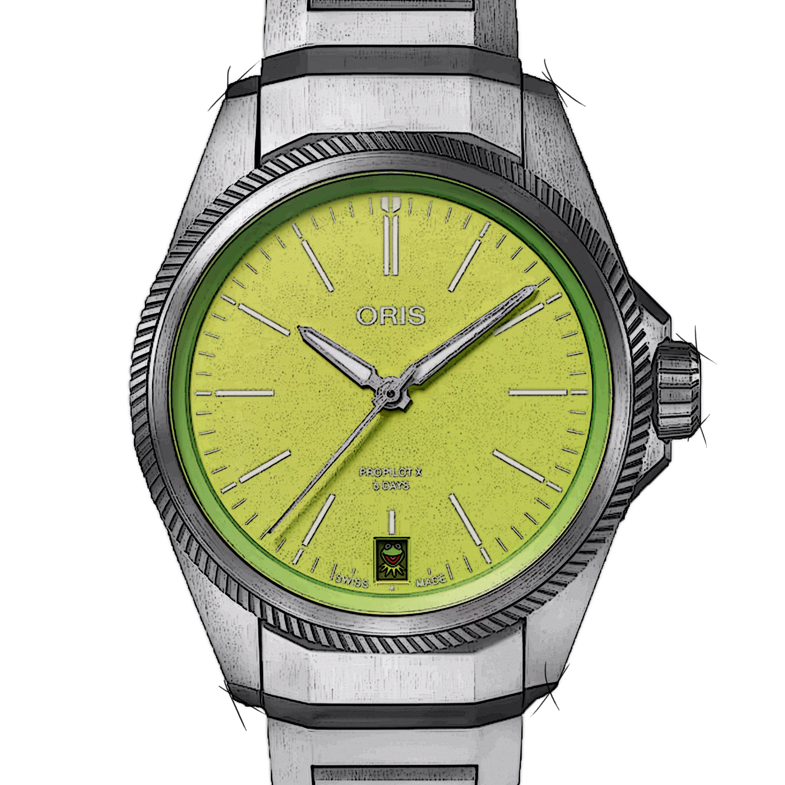 Oris Propilot 01 400 7778 7157-Set