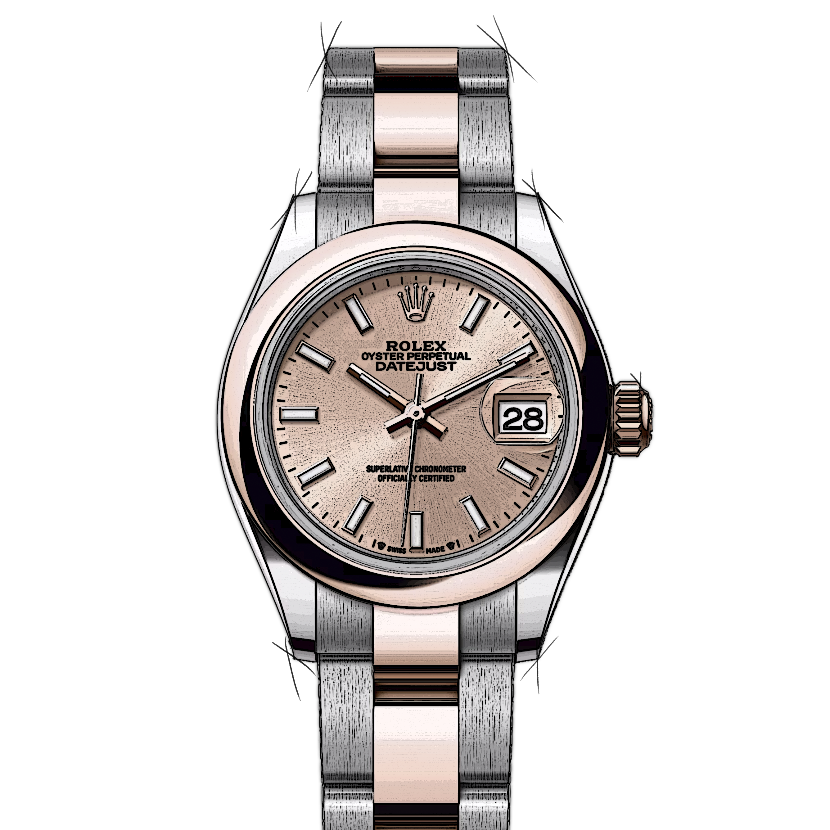 Rolex Lady-Datejust 279161-0024