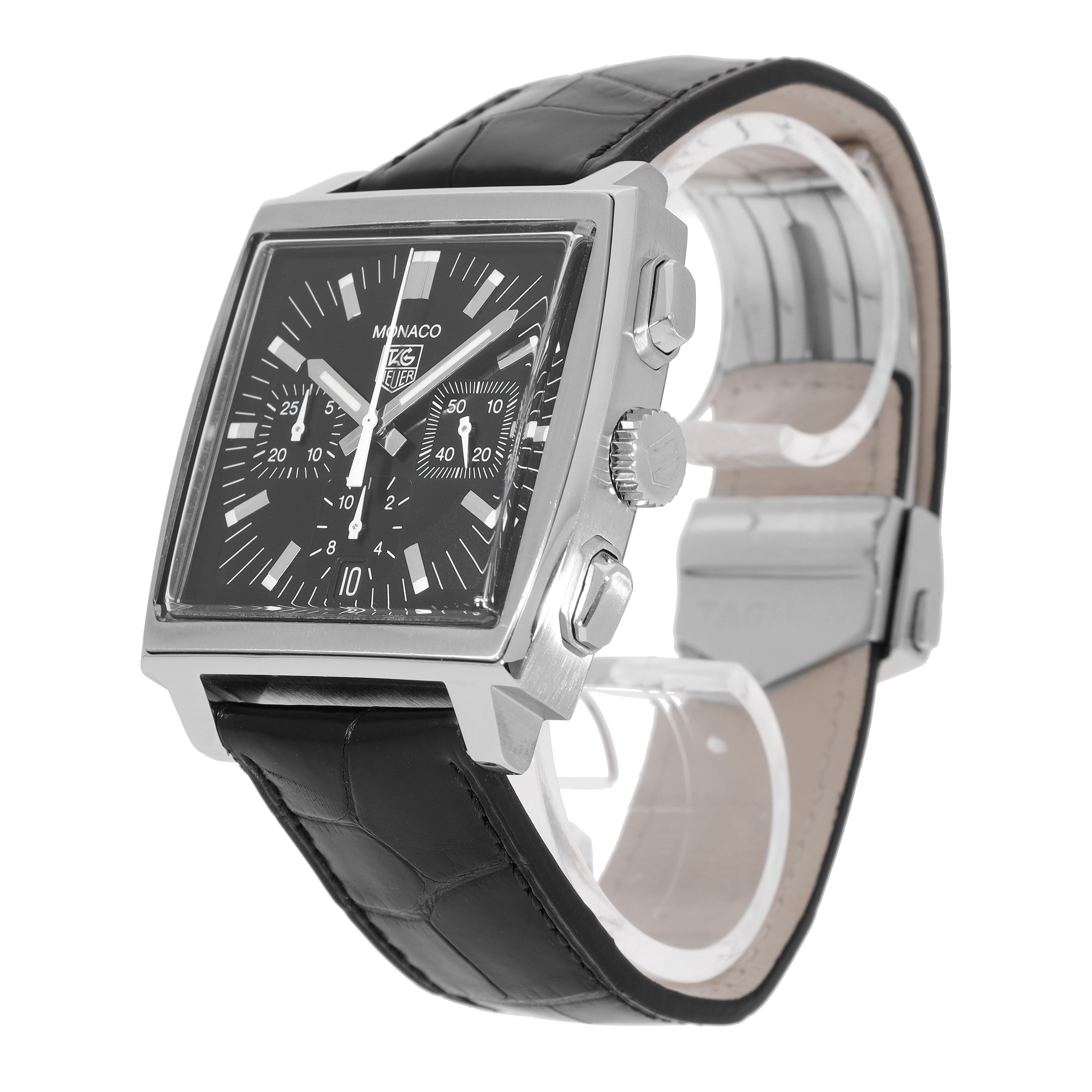 TAG Heuer Monaco CW2111 in Edelstahl CHRONEXT