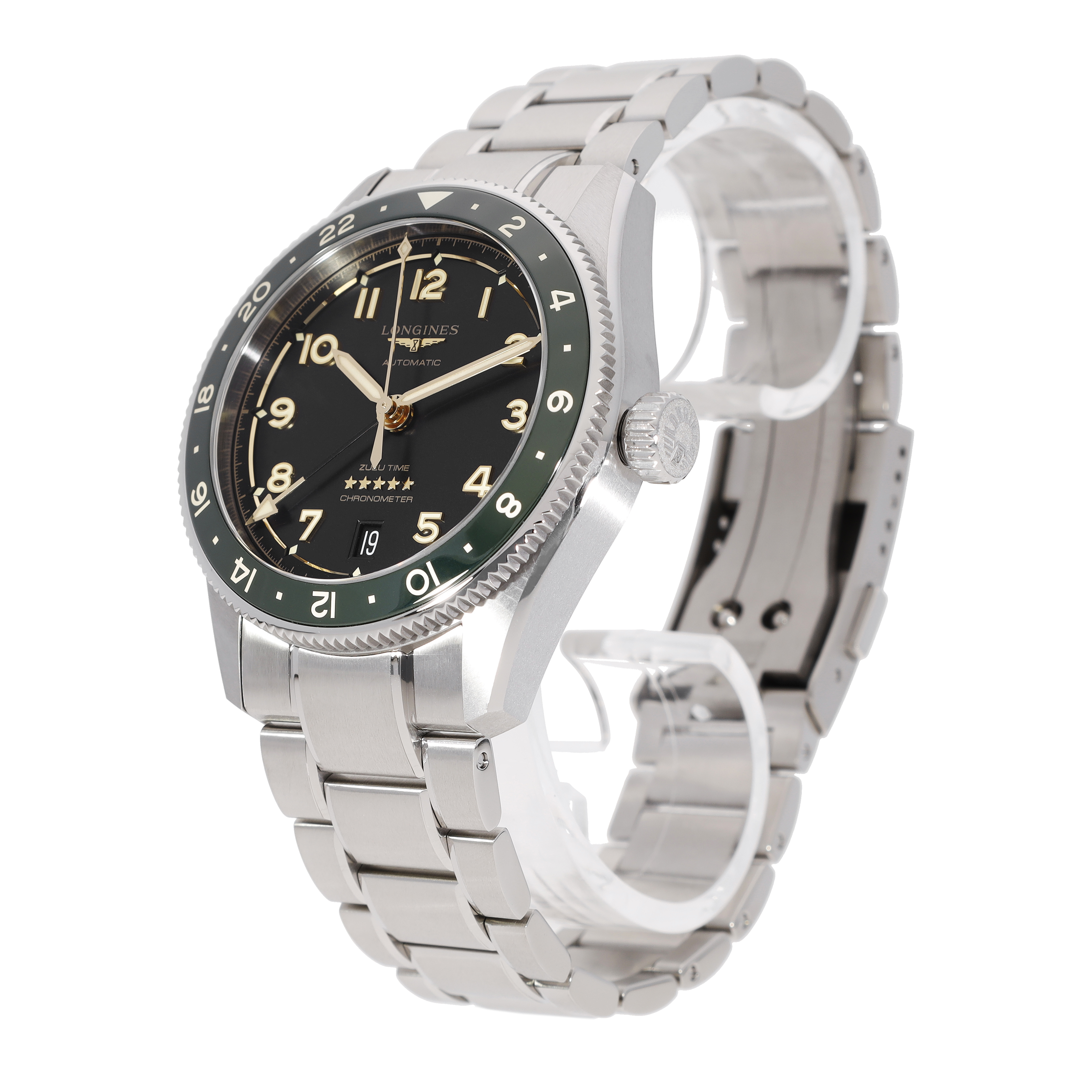 Longines Spirit L3.802.4.63.6 in Stainless Steel CHRONEXT