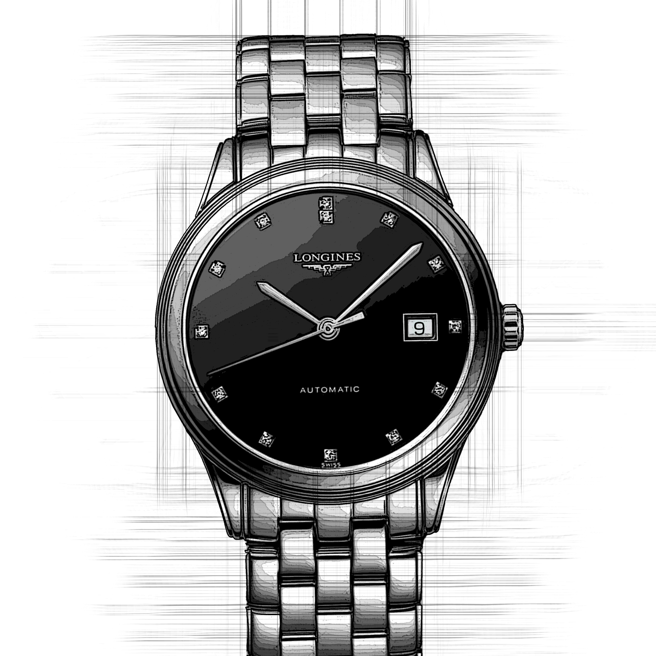 Longines Flagship L4.374.4.57.6