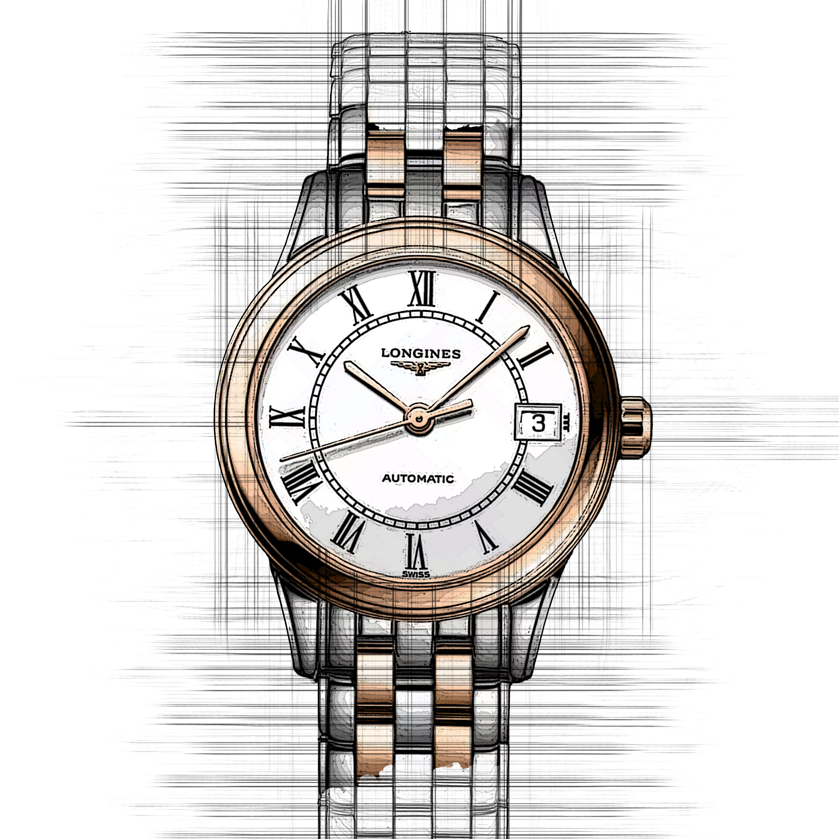 Longines Flagship L4.274.3.91.7