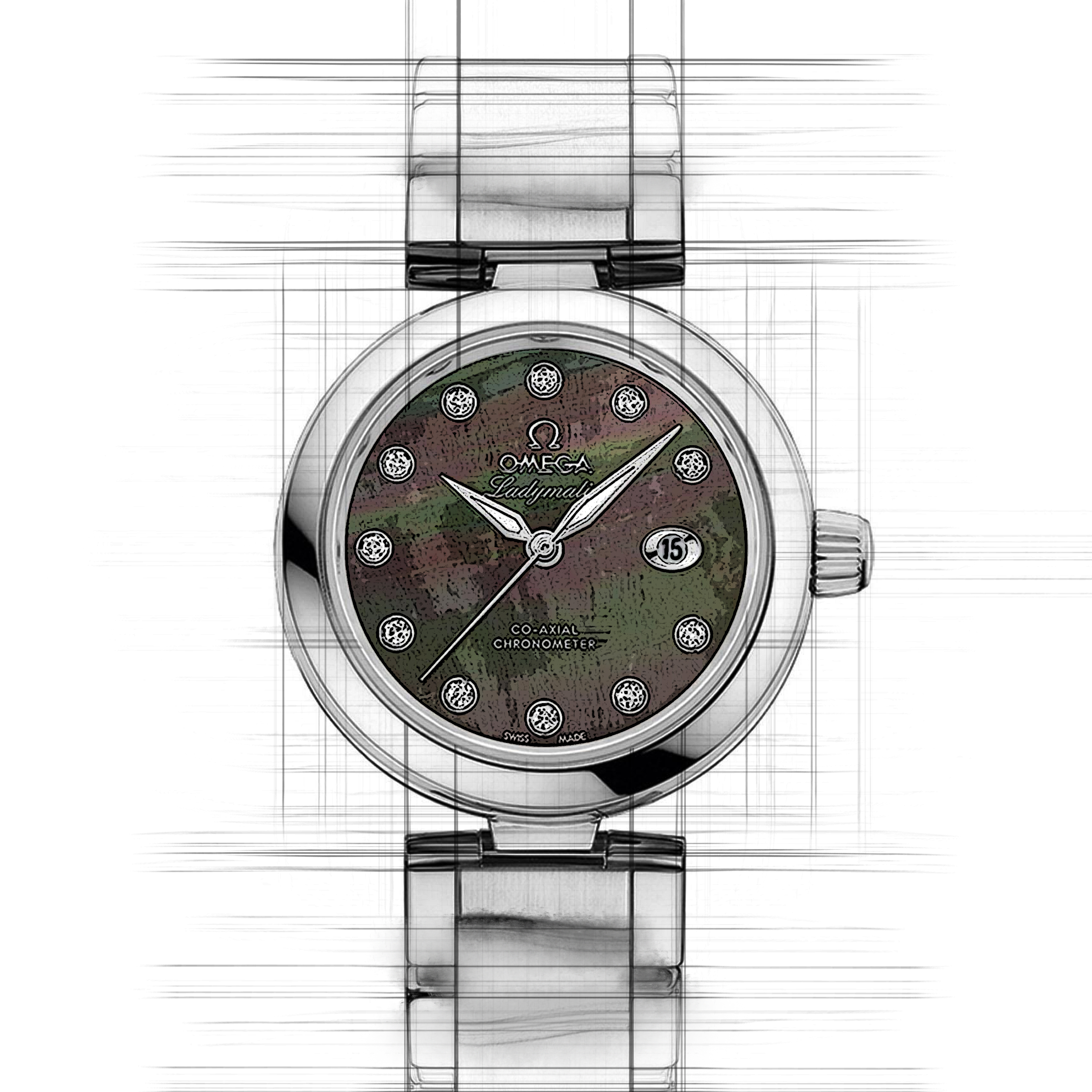 Omega De Ville 425.30.34.20.57.004