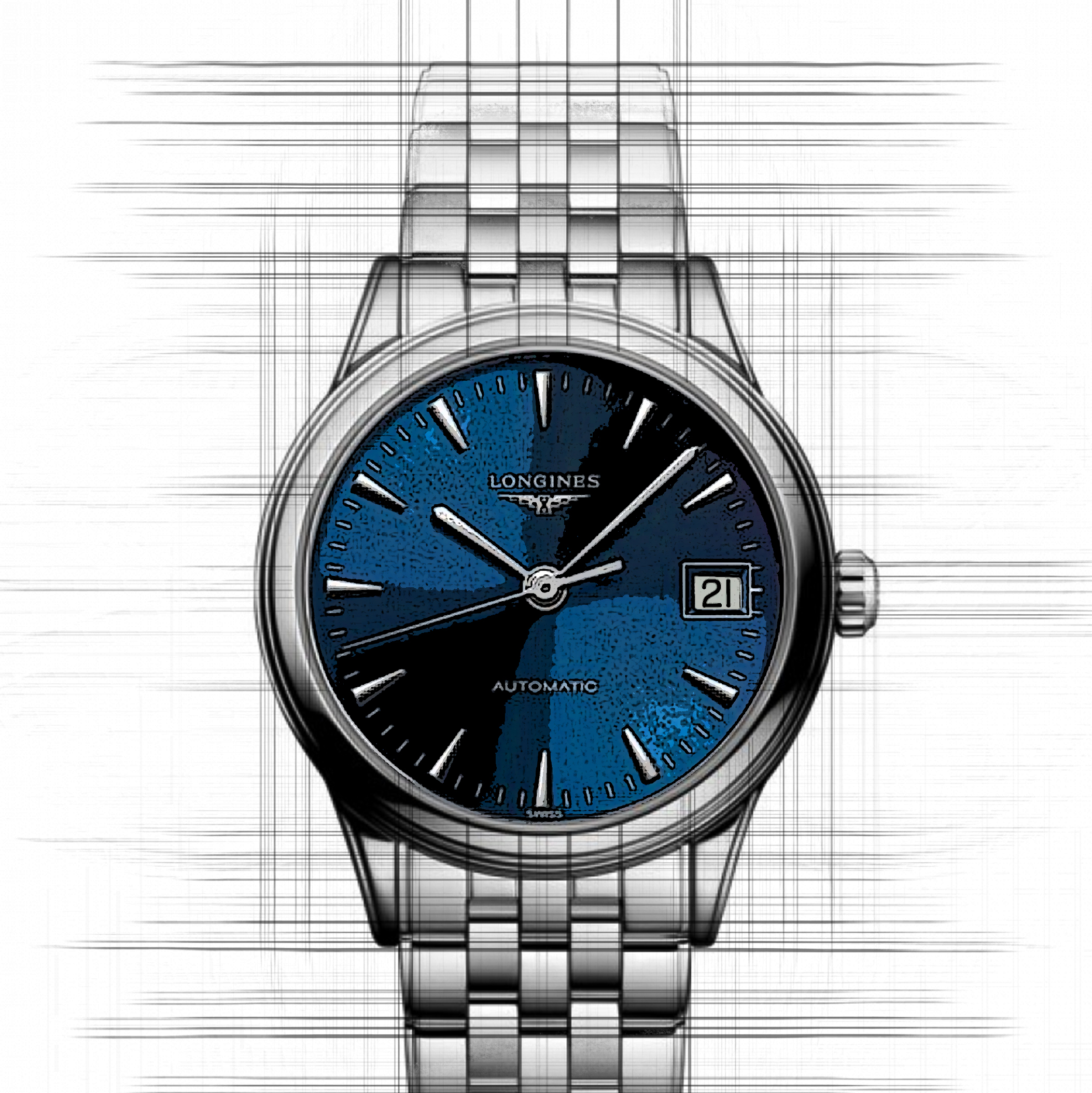 Longines Flagship L4.374.4.92.6