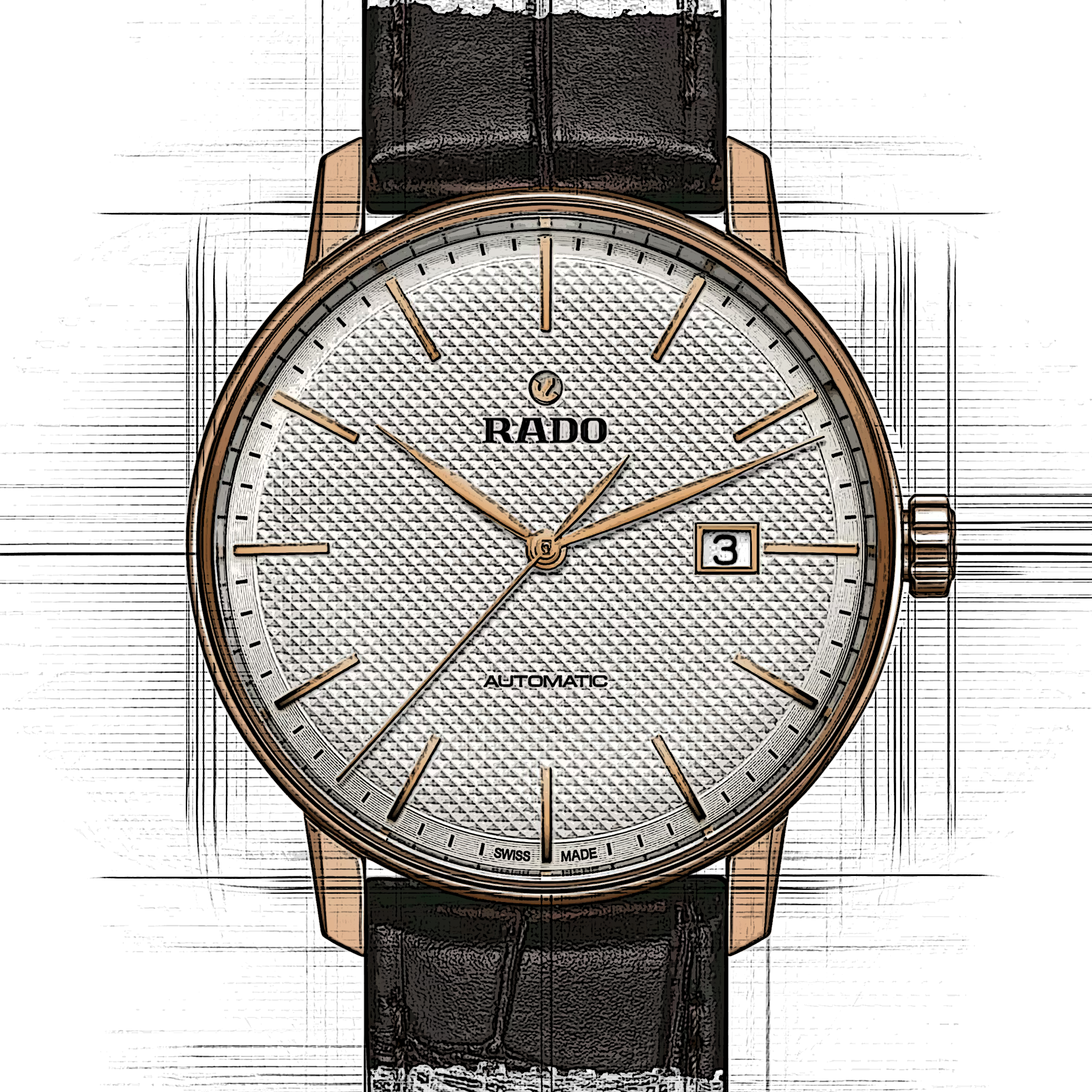 Rado Coupole R22877025