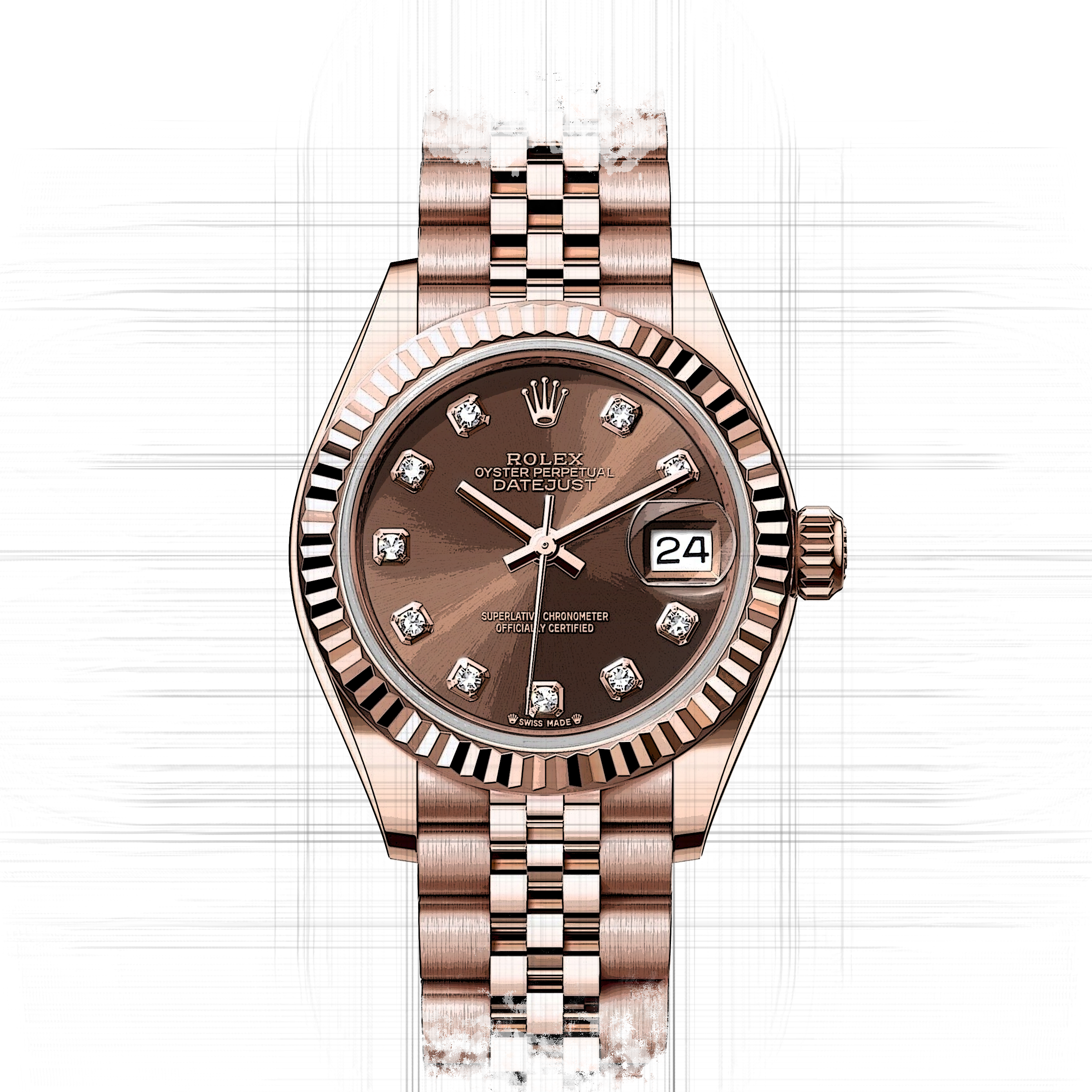Rolex Lady-Datejust 279175