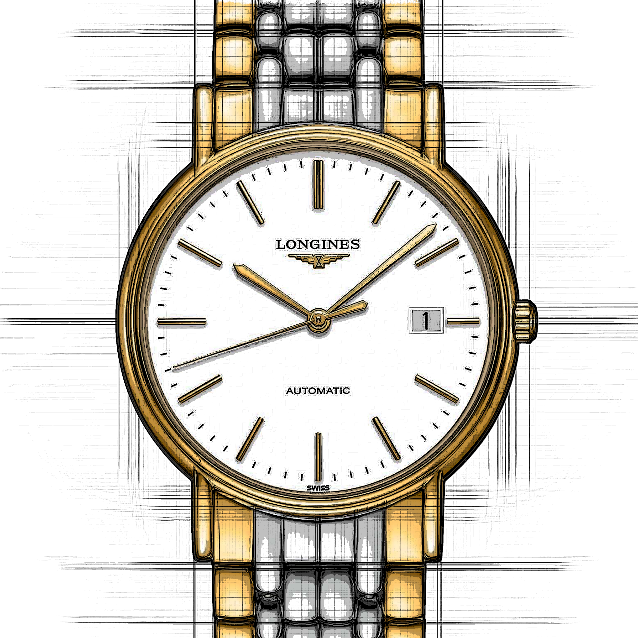 Longines Présence L4.921.2.12.7