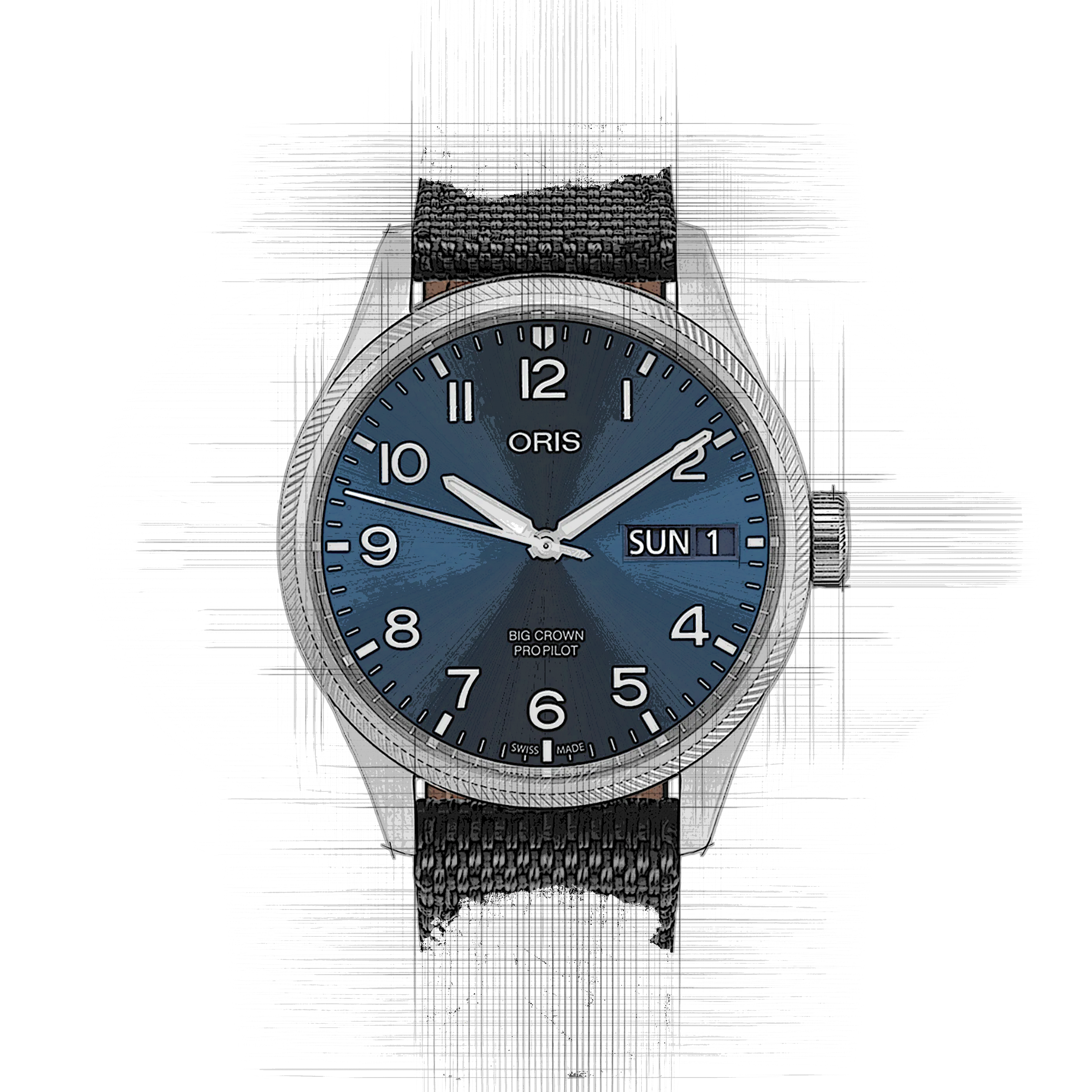 Oris Big Crown 01 752 7760 4065-07 3 22 05LC