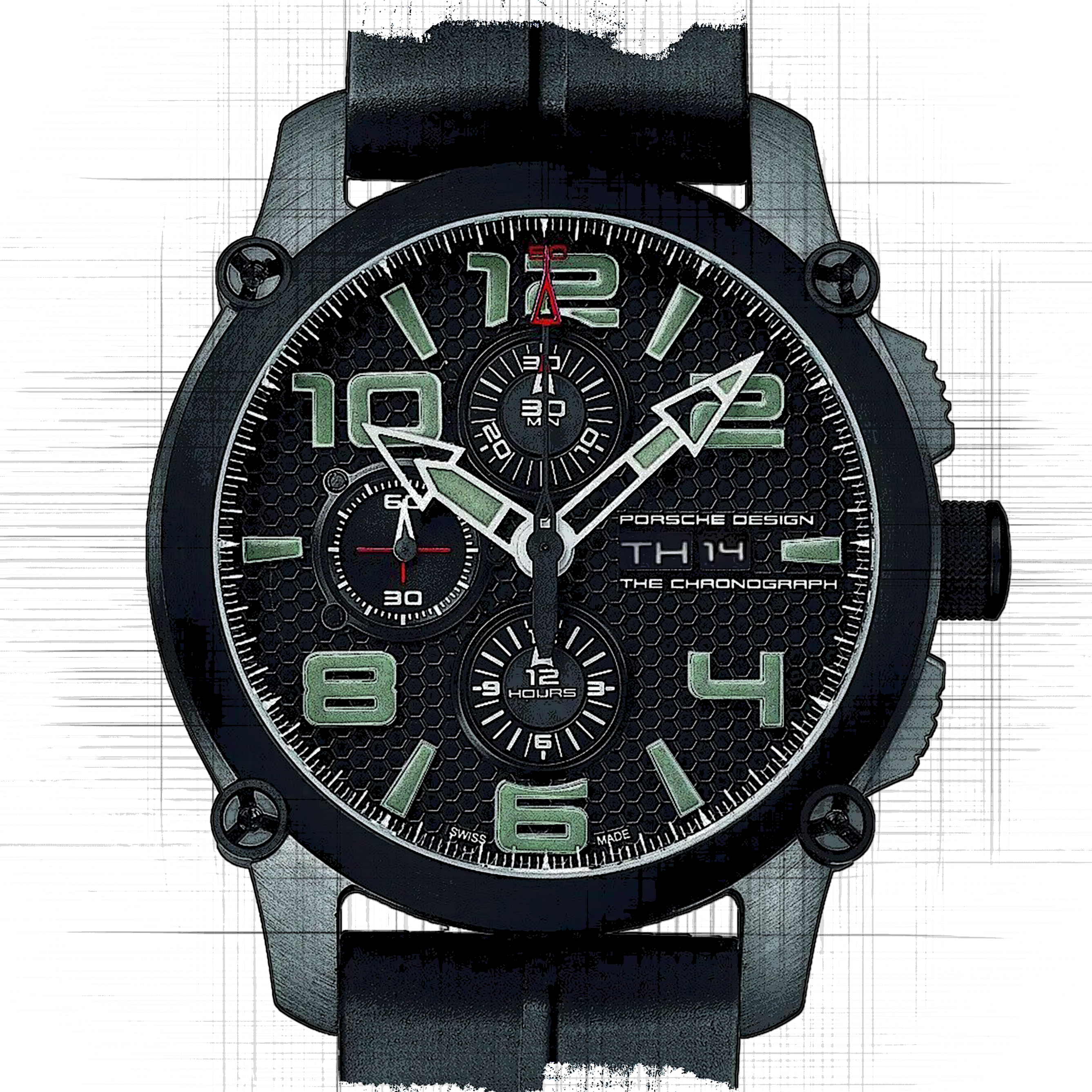 Porsche Design Chronograph P.693021431201