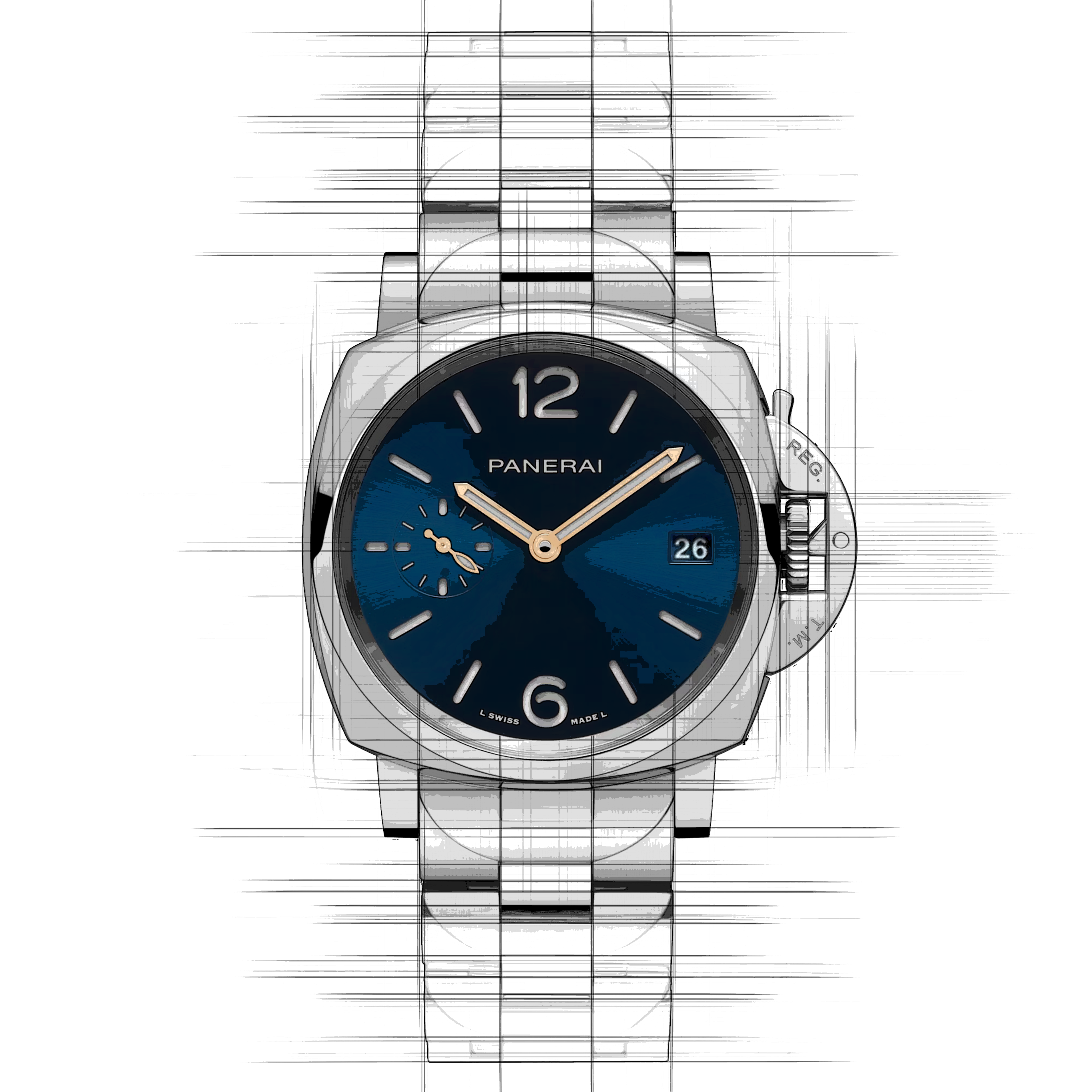 Panerai Luminor Due PAM01123