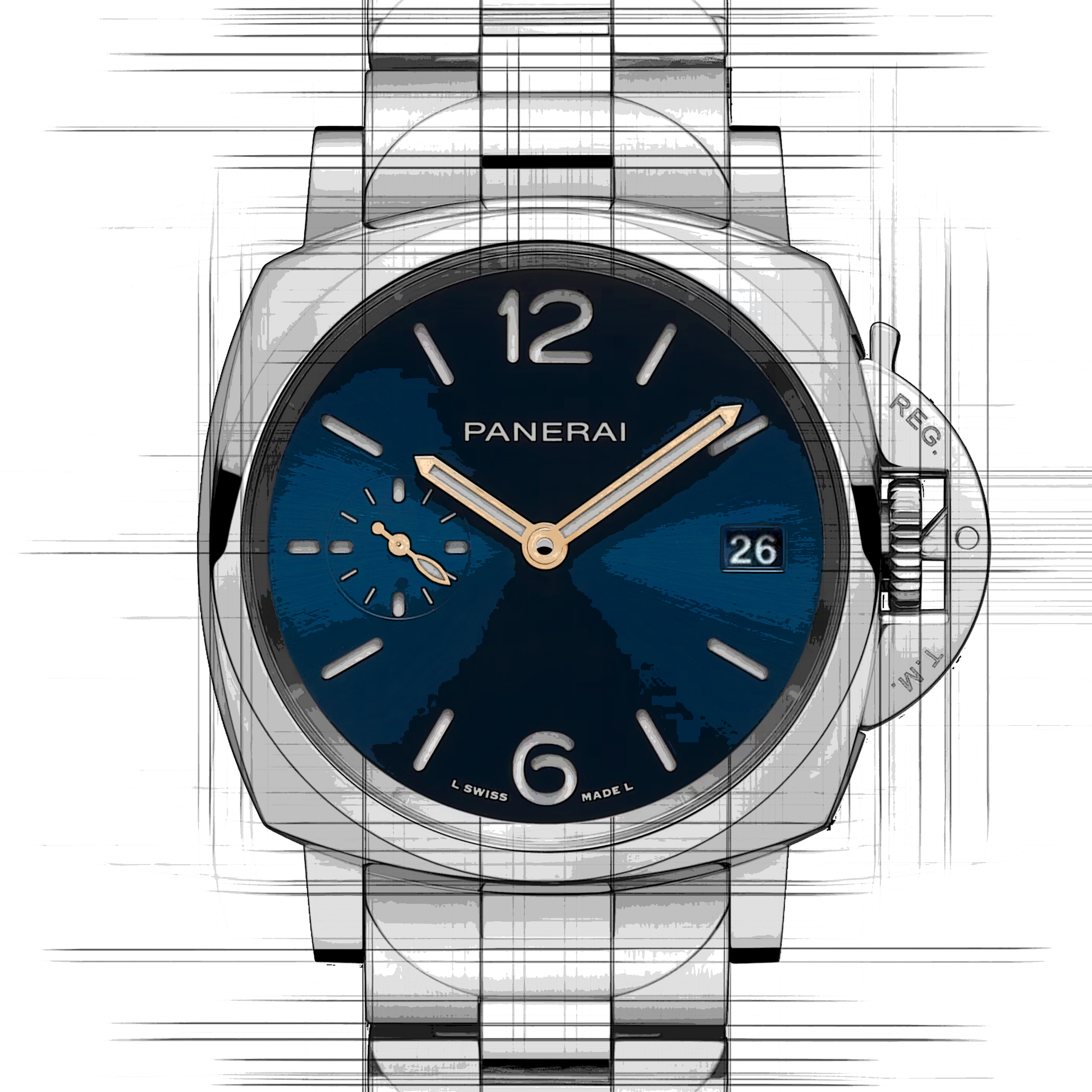 Panerai Luminor Due PAM01123