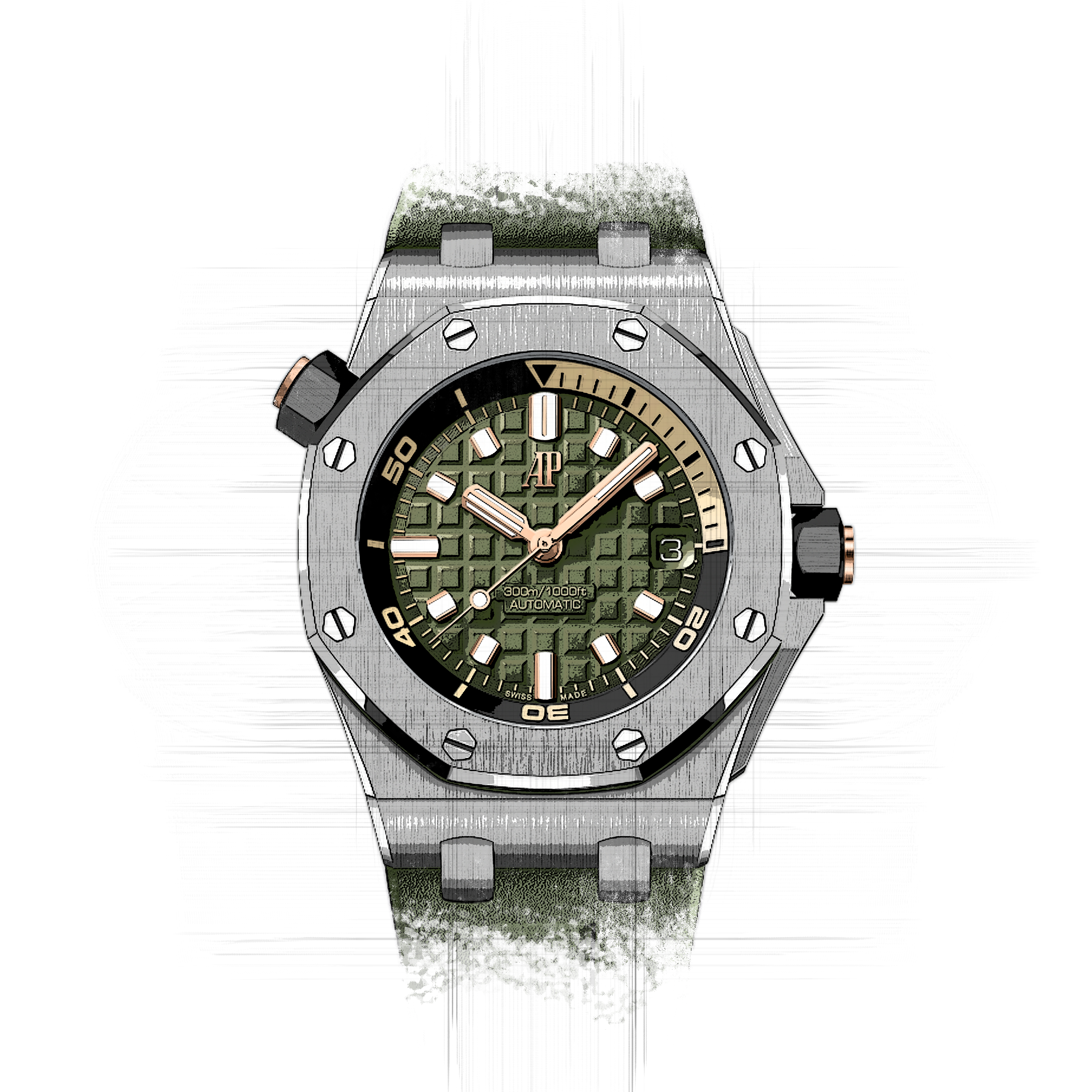 Audemars Piguet Royal Oak Offshore 15720ST.OO.A052CA.01
