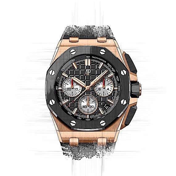 Audemars Piguet Royal Oak Offshore 26420RO.OO.A002CA.01  Audemars Piguet Royal Oak Offshore 26420RO.OO.A002CA.01