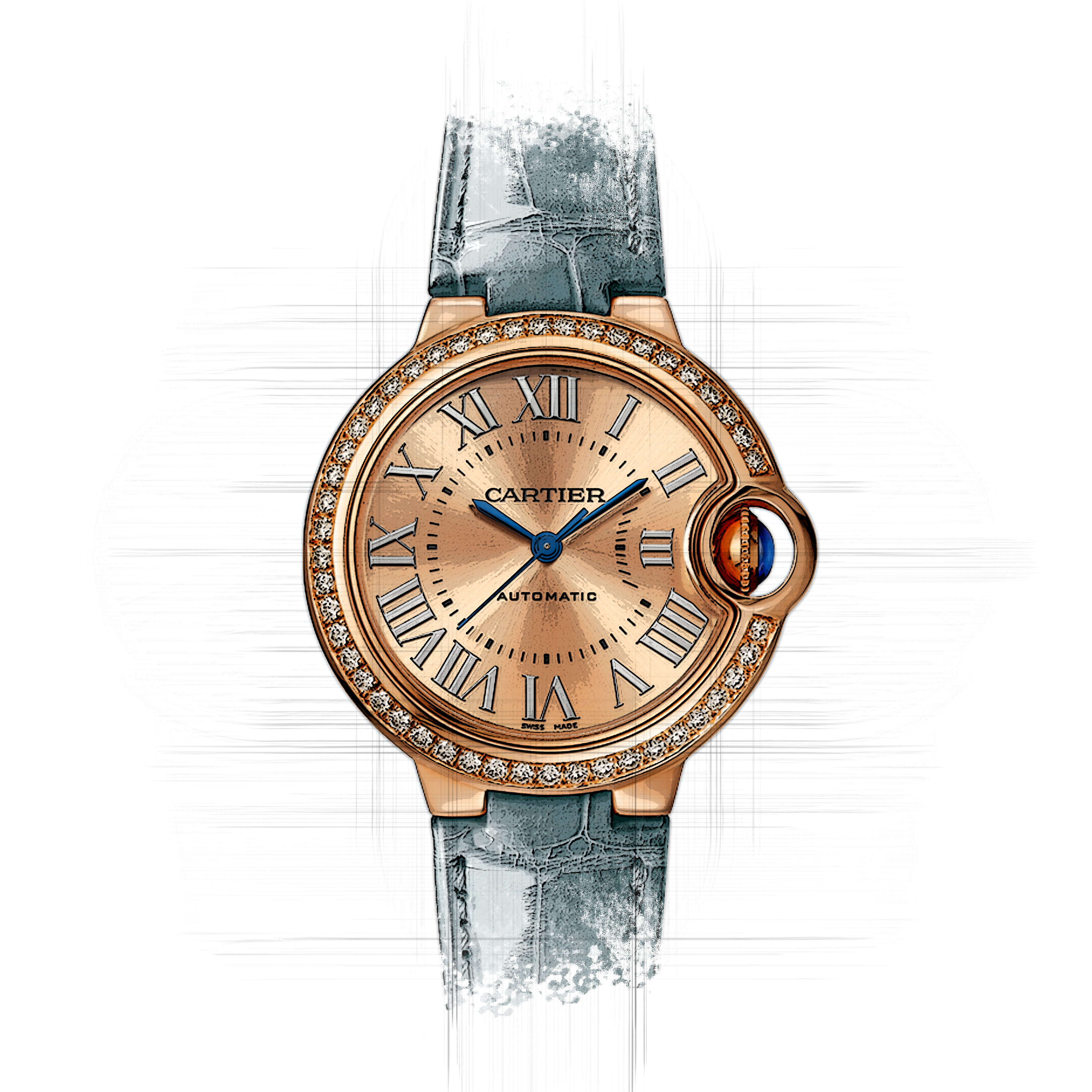 Cartier Ballon Bleu WJBB0076