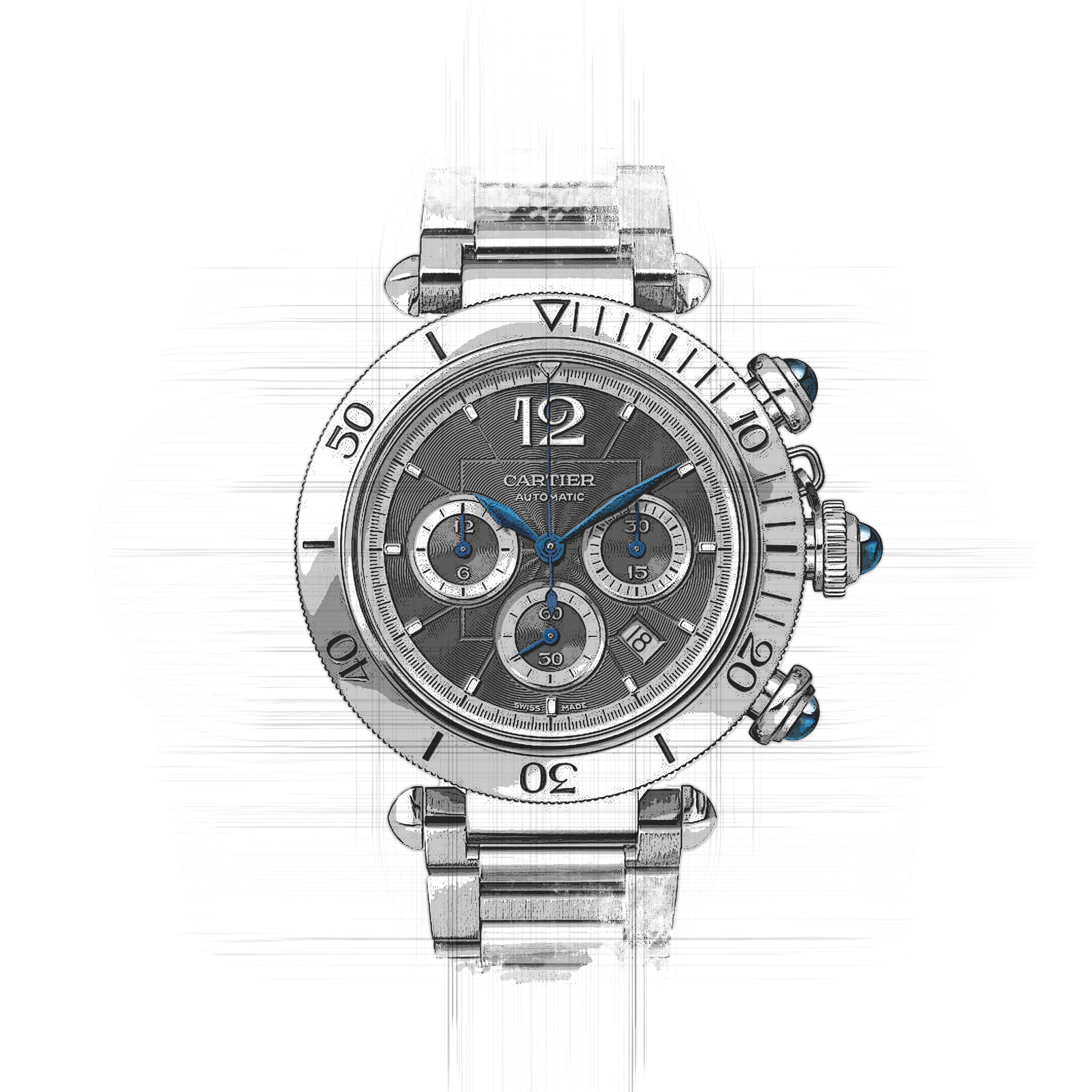 Cartier Pasha WSPA0027