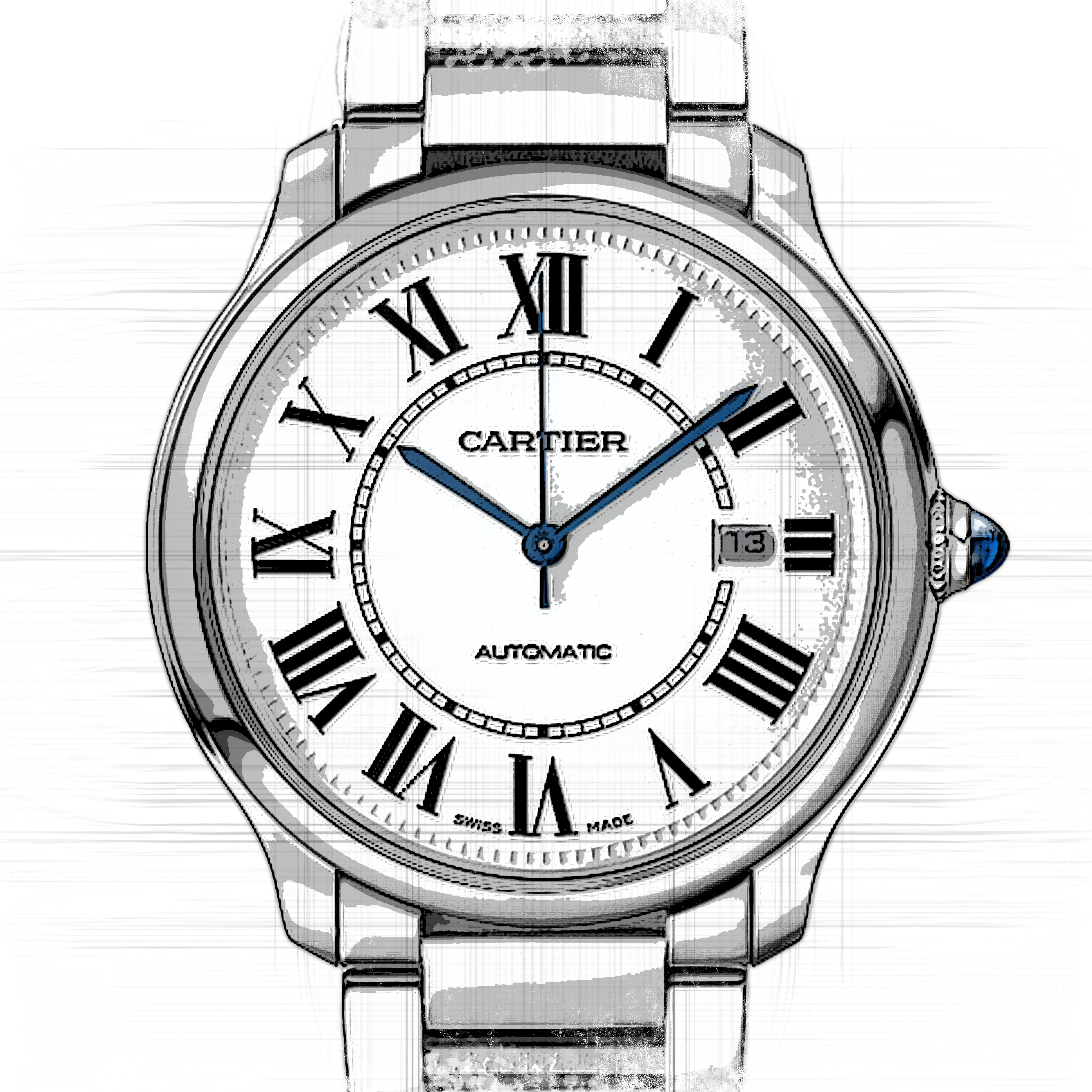 Cartier Ronde WSRN0035