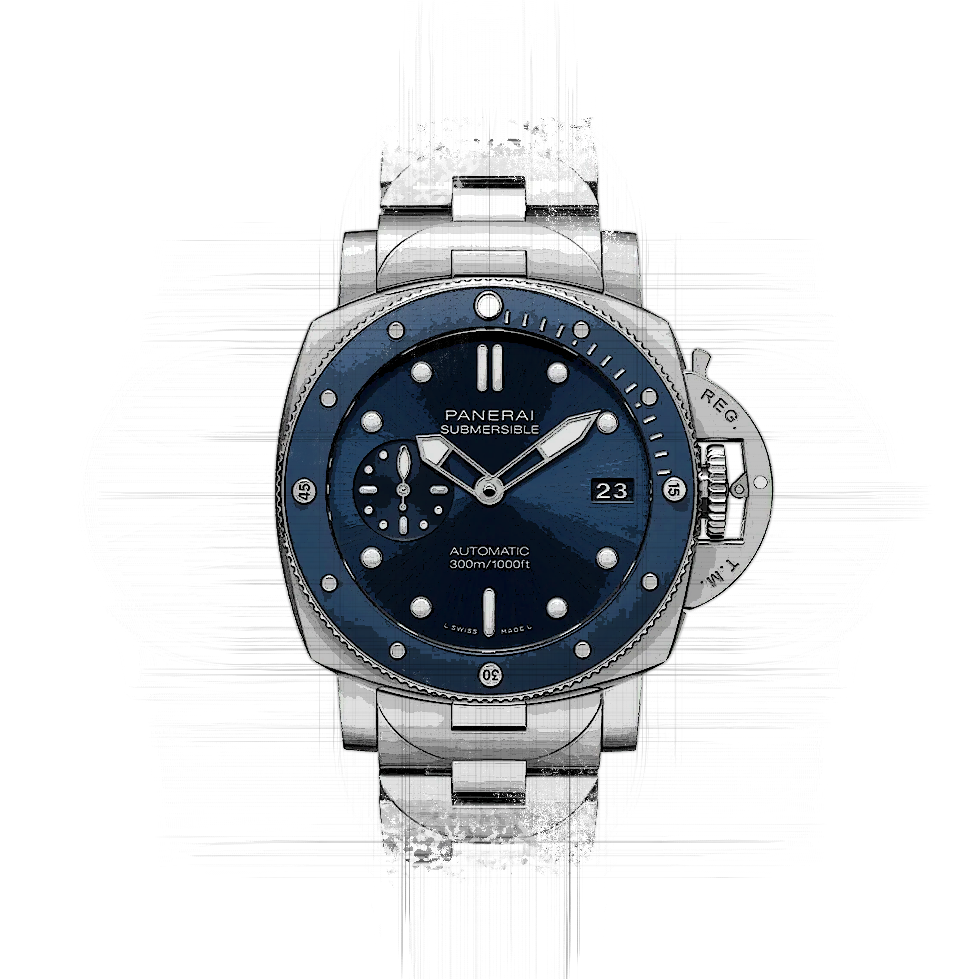 Panerai Submersible PAM02068