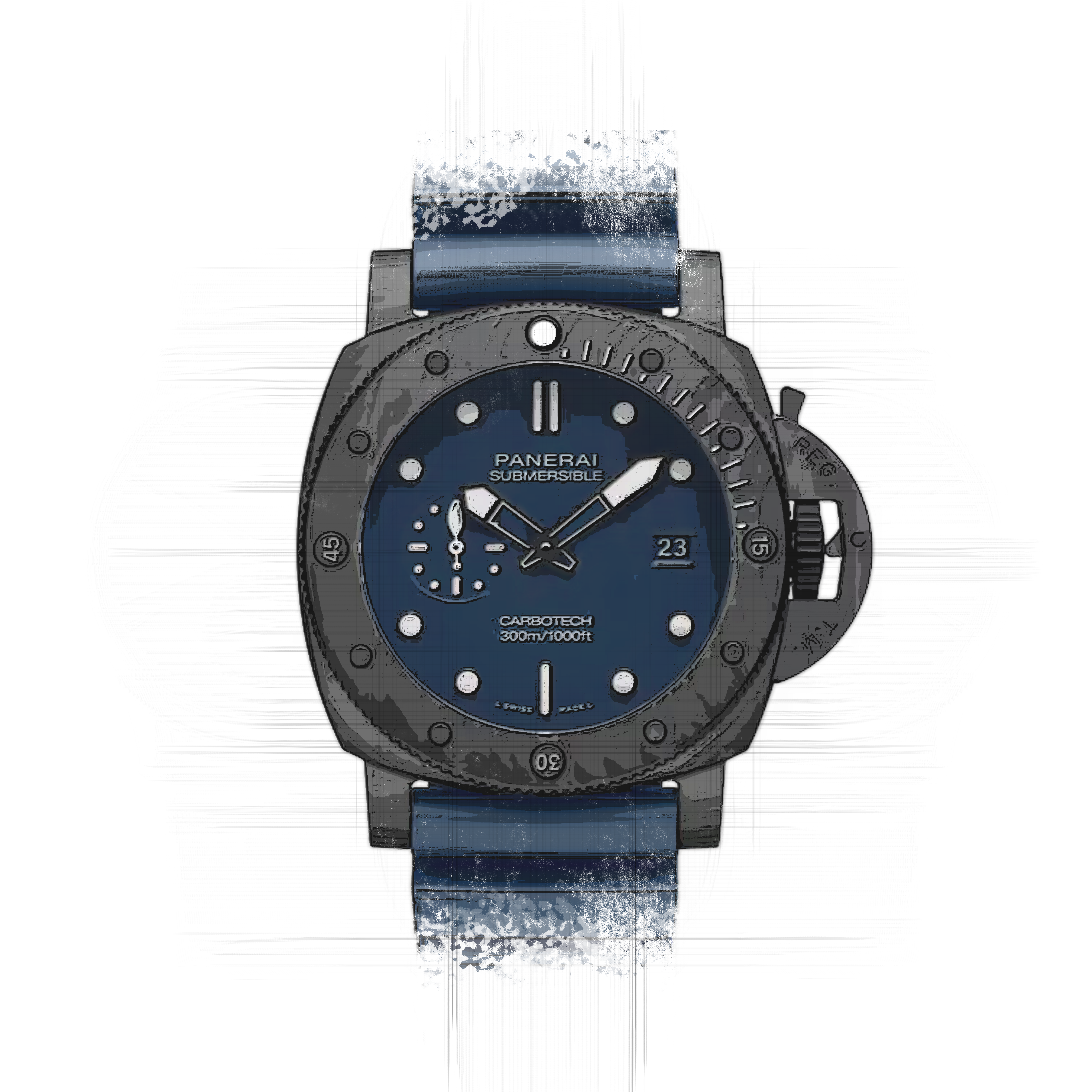 Panerai Submersible PAM01232