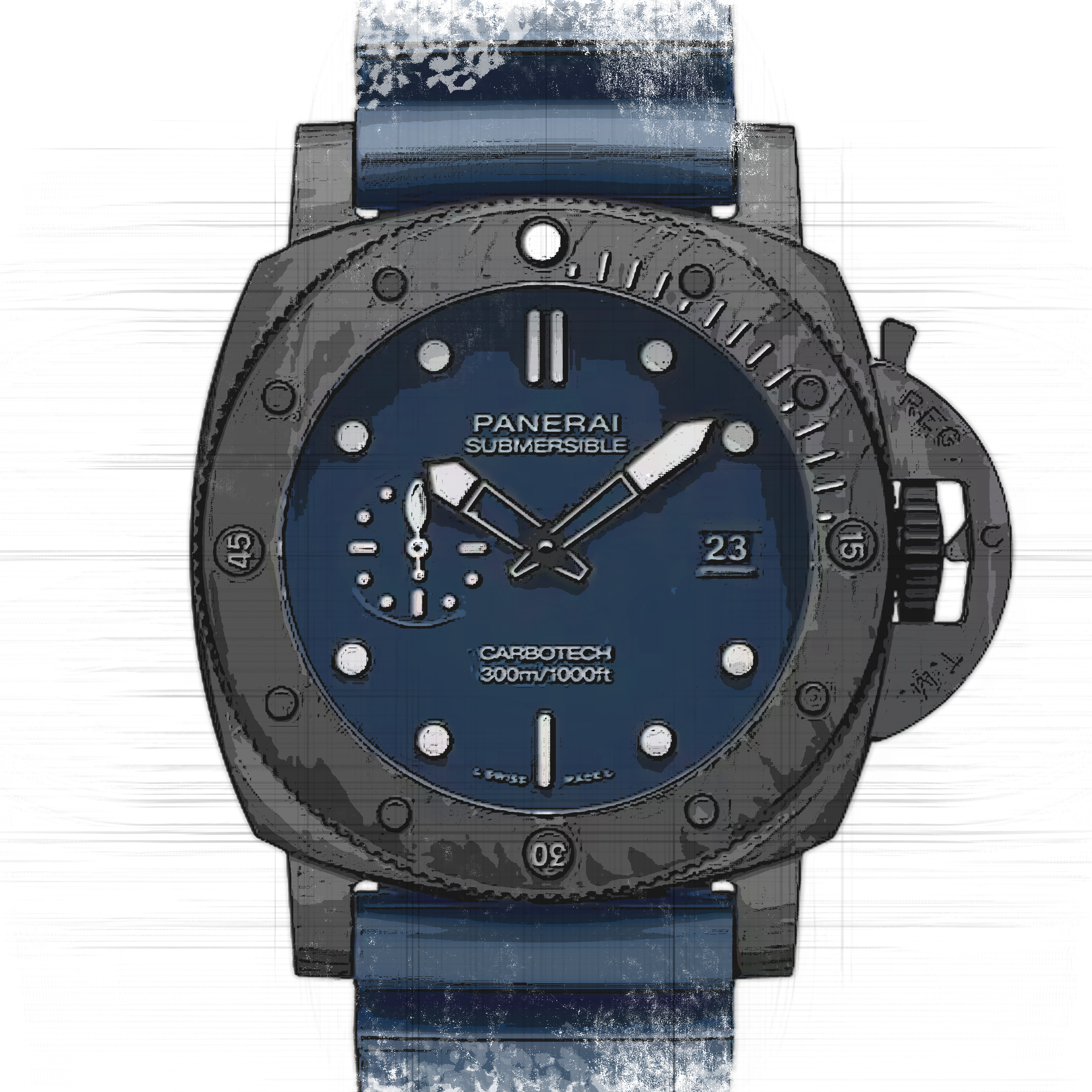 Panerai Submersible PAM01232