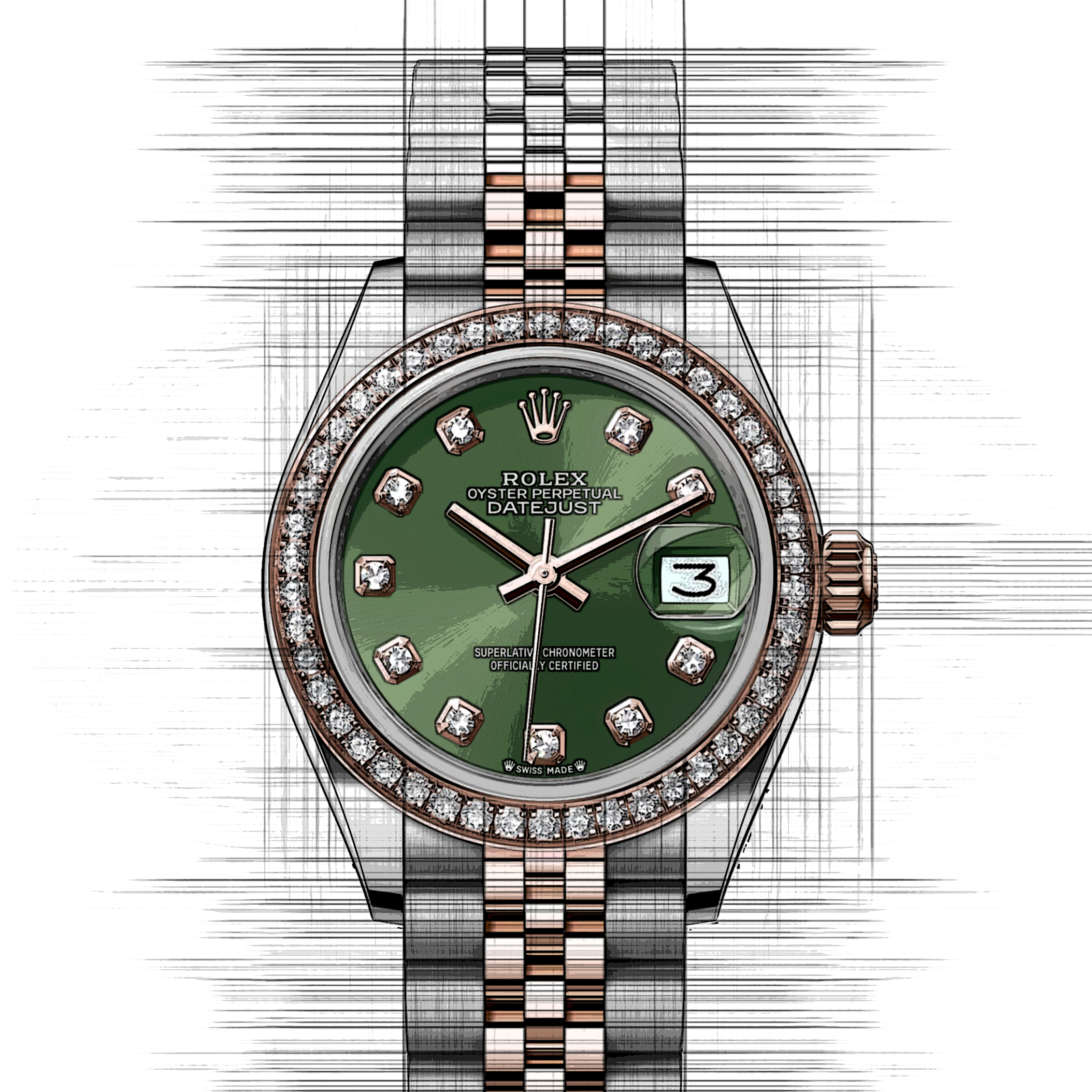 Rolex Lady-Datejust 279381RBR