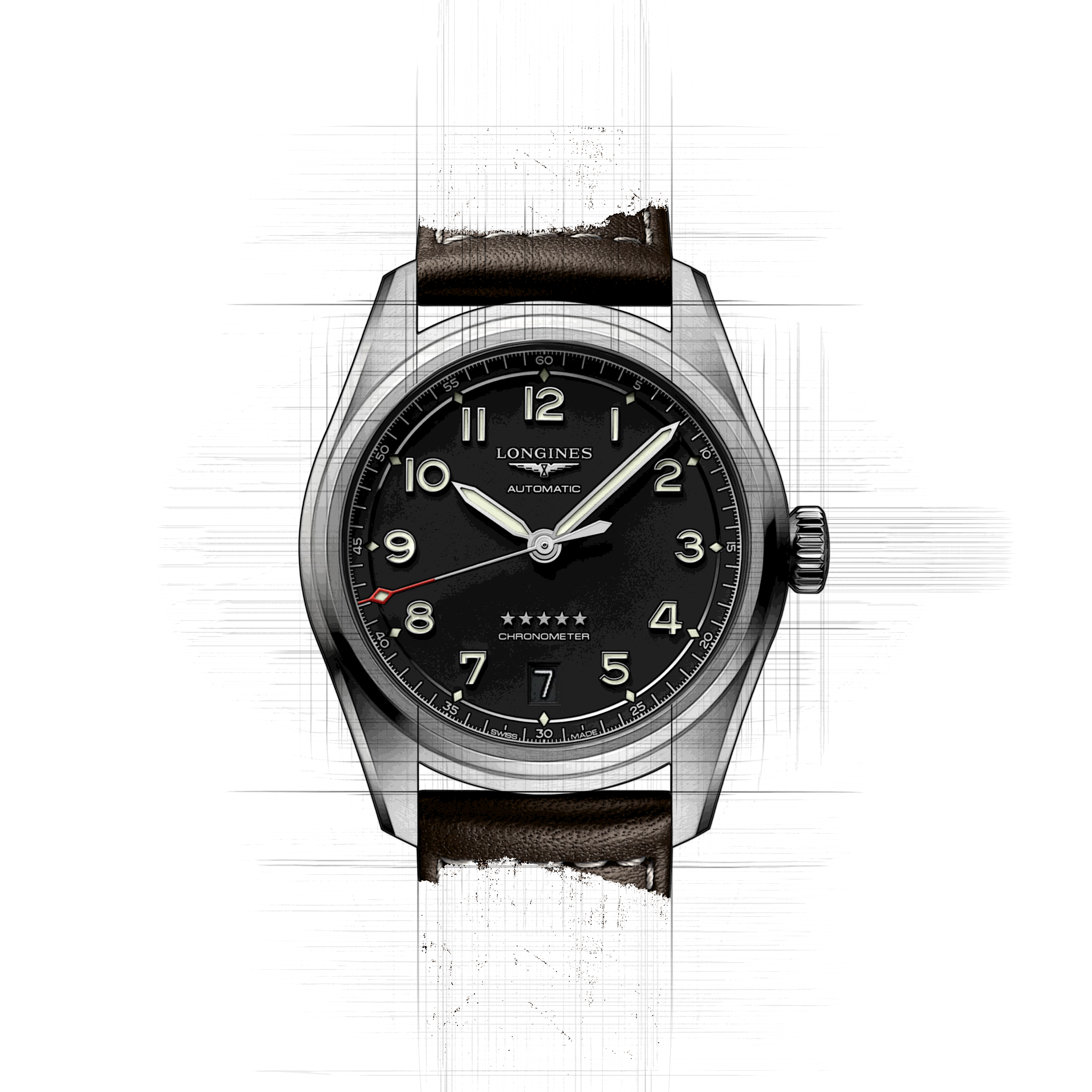 Longines Spirit L3.410.4.53.0