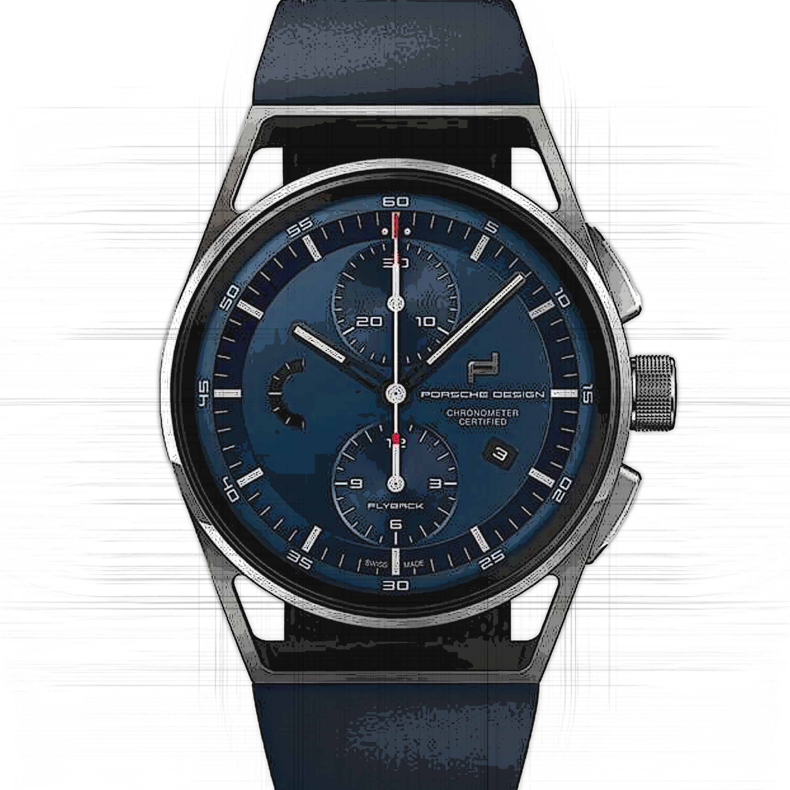 Porsche Design 1919 Chronotimer 6023.6.04.005.07.2