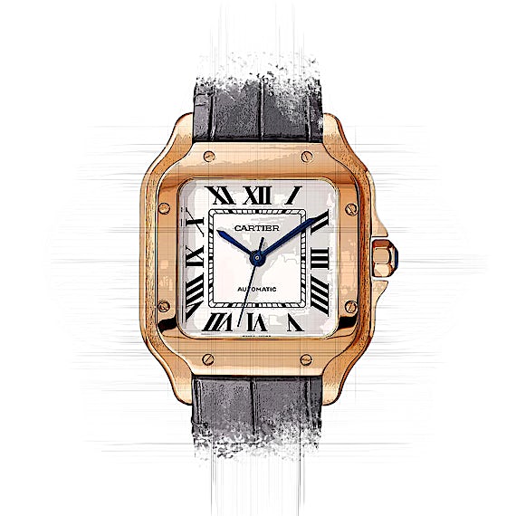 Cartier Santos WGSA0028  Cartier Santos WGSA0028