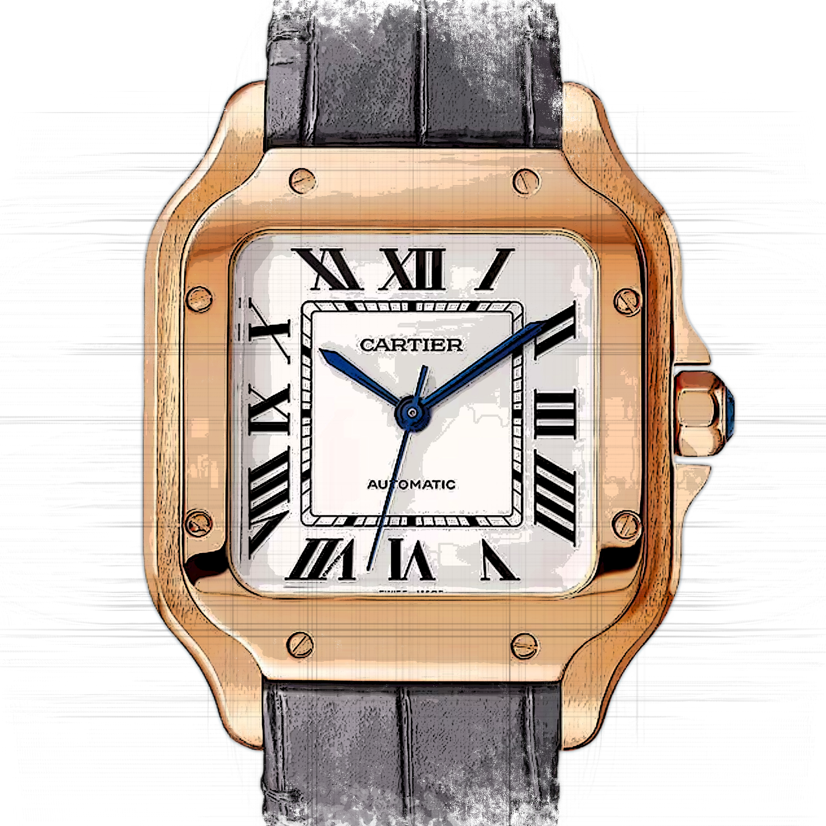 Cartier Santos WGSA0028