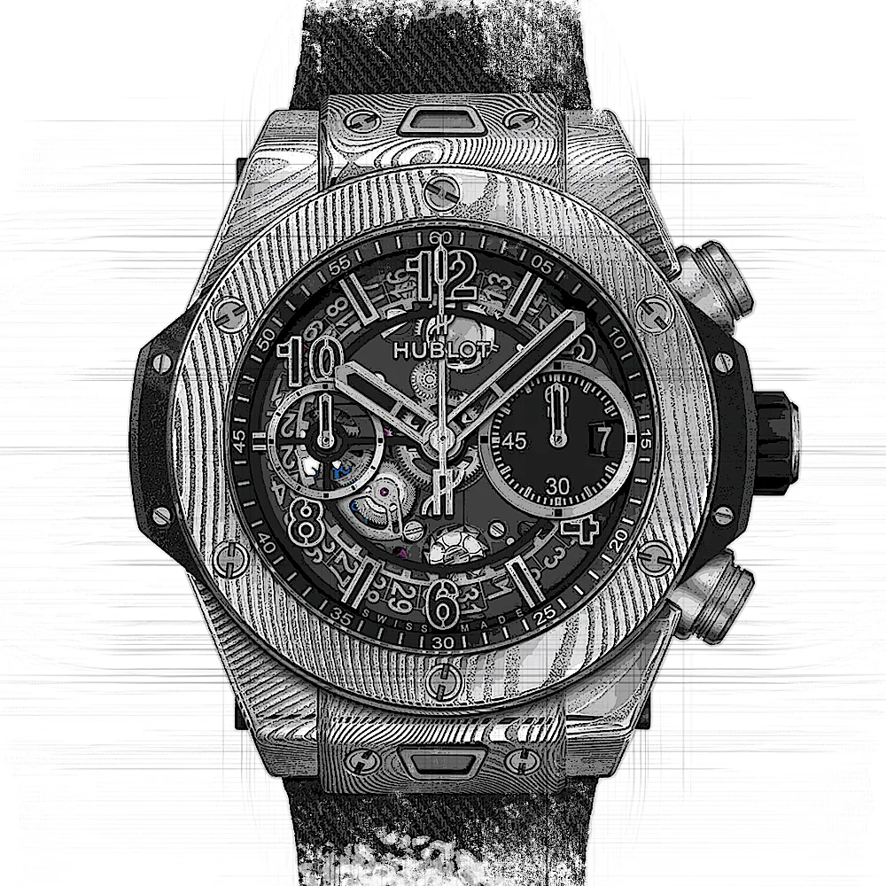 Hublot Hublot Big Bang Unico Gourmet in Squelette