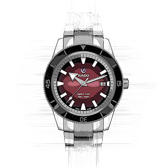 Rado Captain Cook R32105353  Rado Captain Cook R32105353