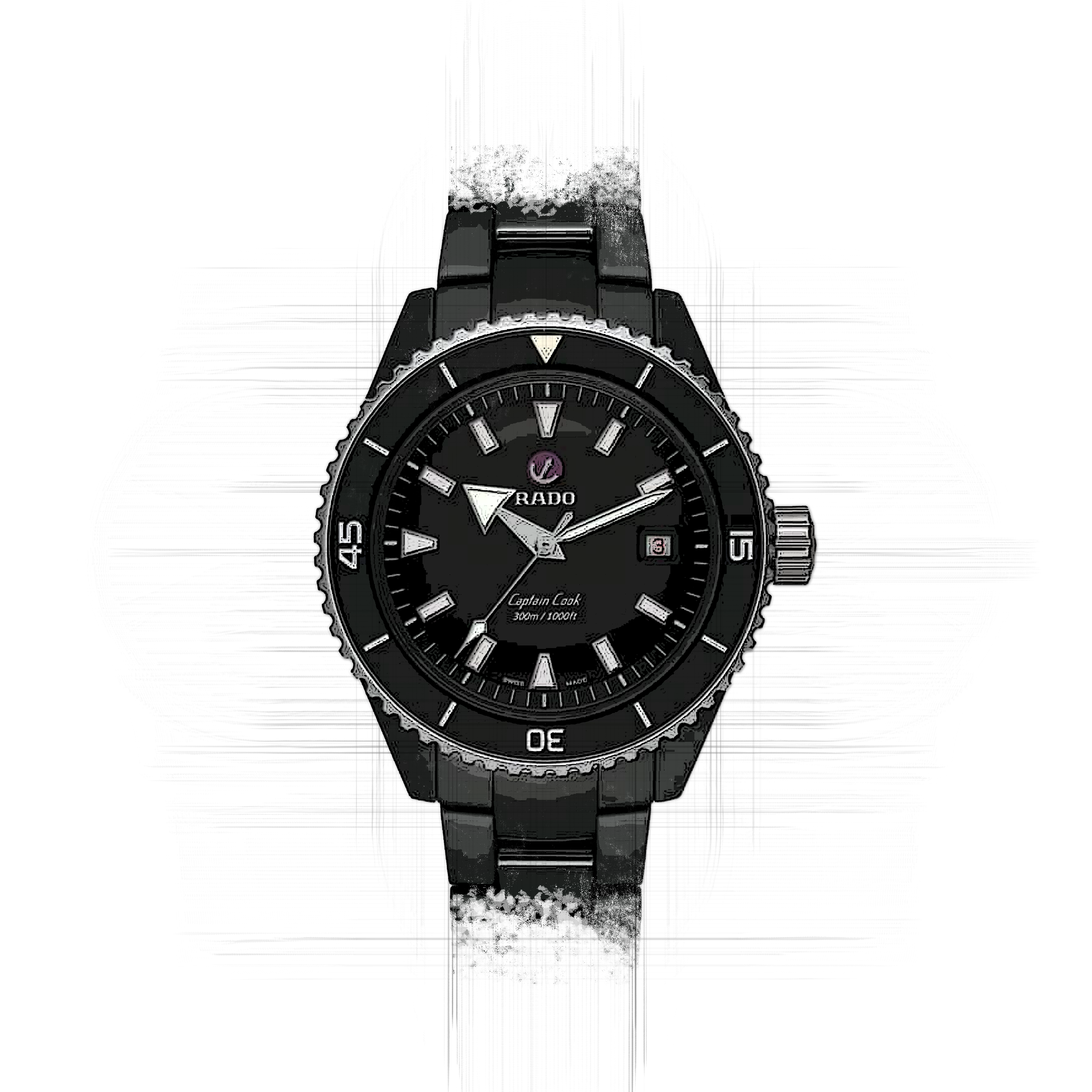 Rado Captain Cook R32129152
