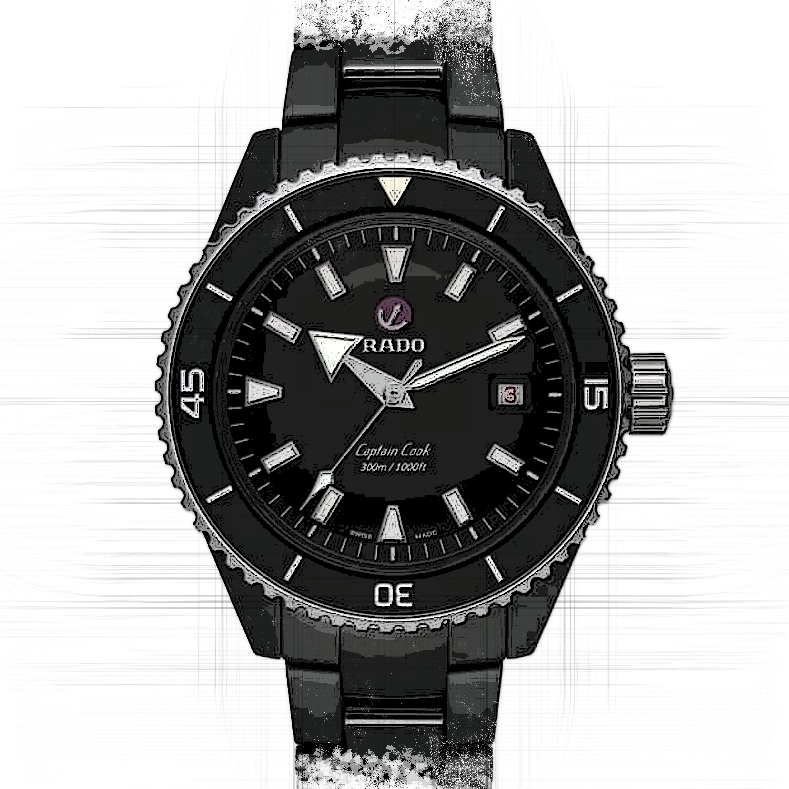 Rado Captain Cook R32129152