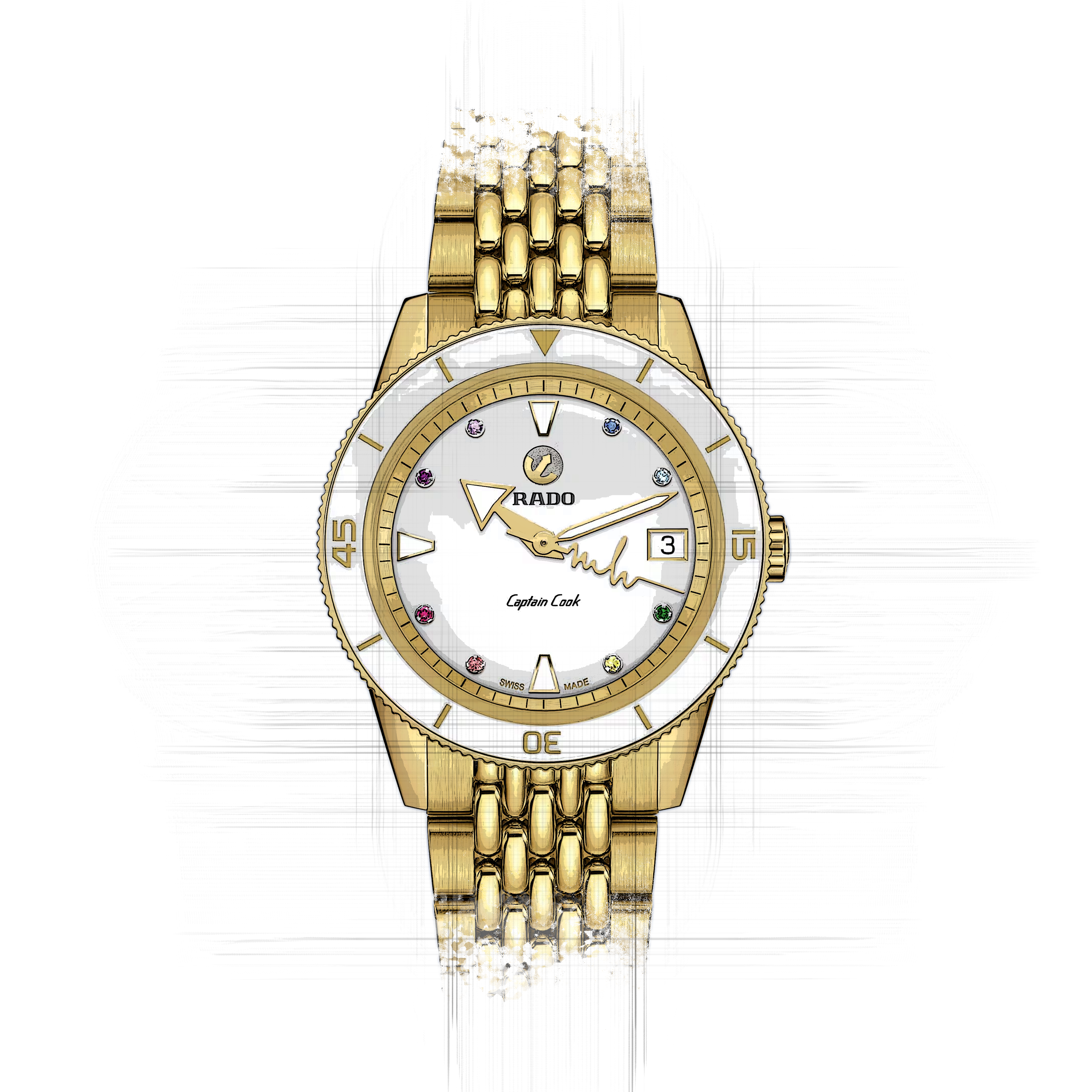 Rado Captain Cook R32117708