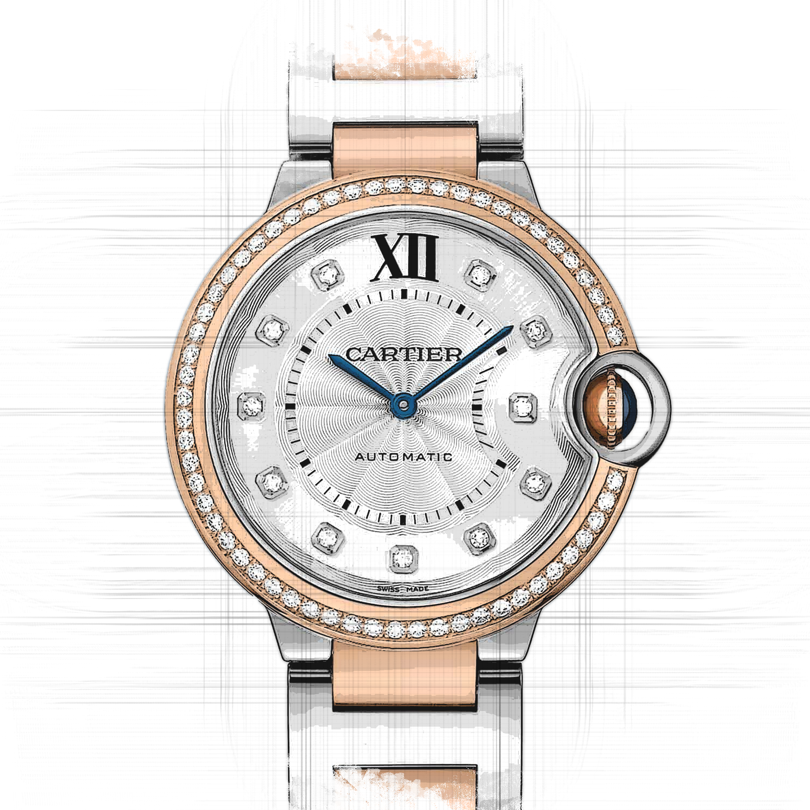 Cartier Ballon Bleu W3BB0024