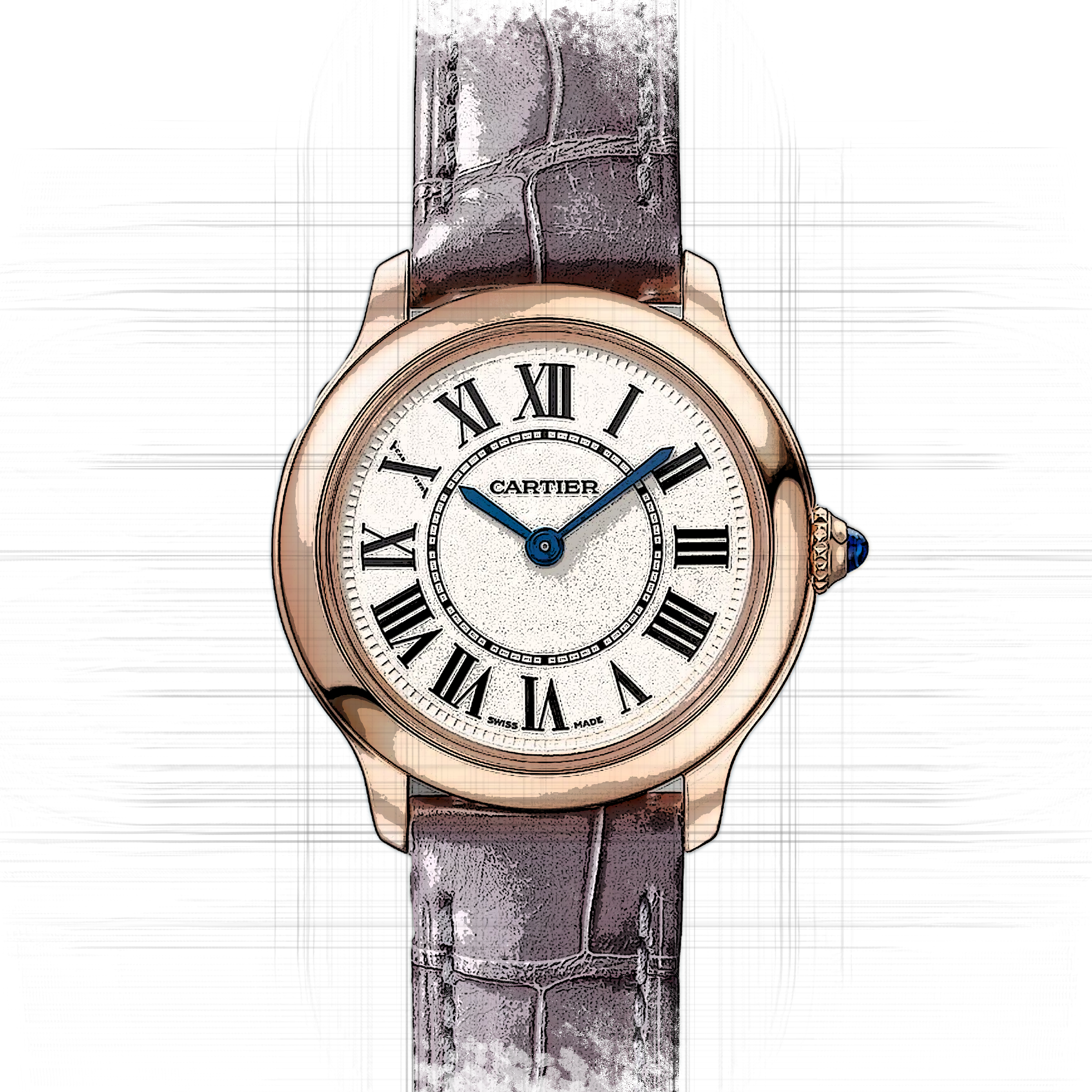 Cartier Ronde WGRN0013