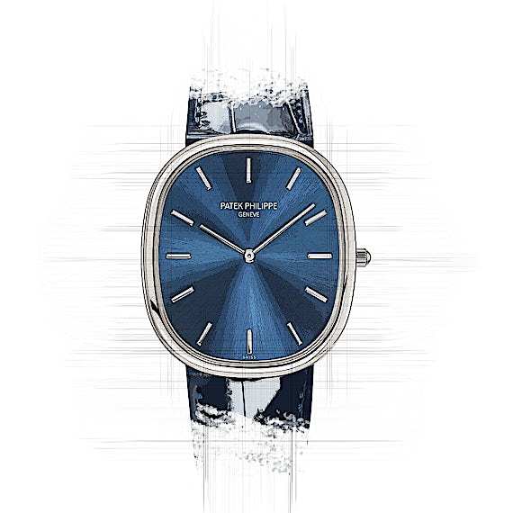 Patek Philippe Golden Ellipse 5738P-001  Patek Philippe Golden Ellipse 5738P-001