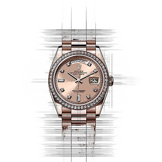 Rolex Day-Date 128345RBR Rolex Day-Date 128345RBR