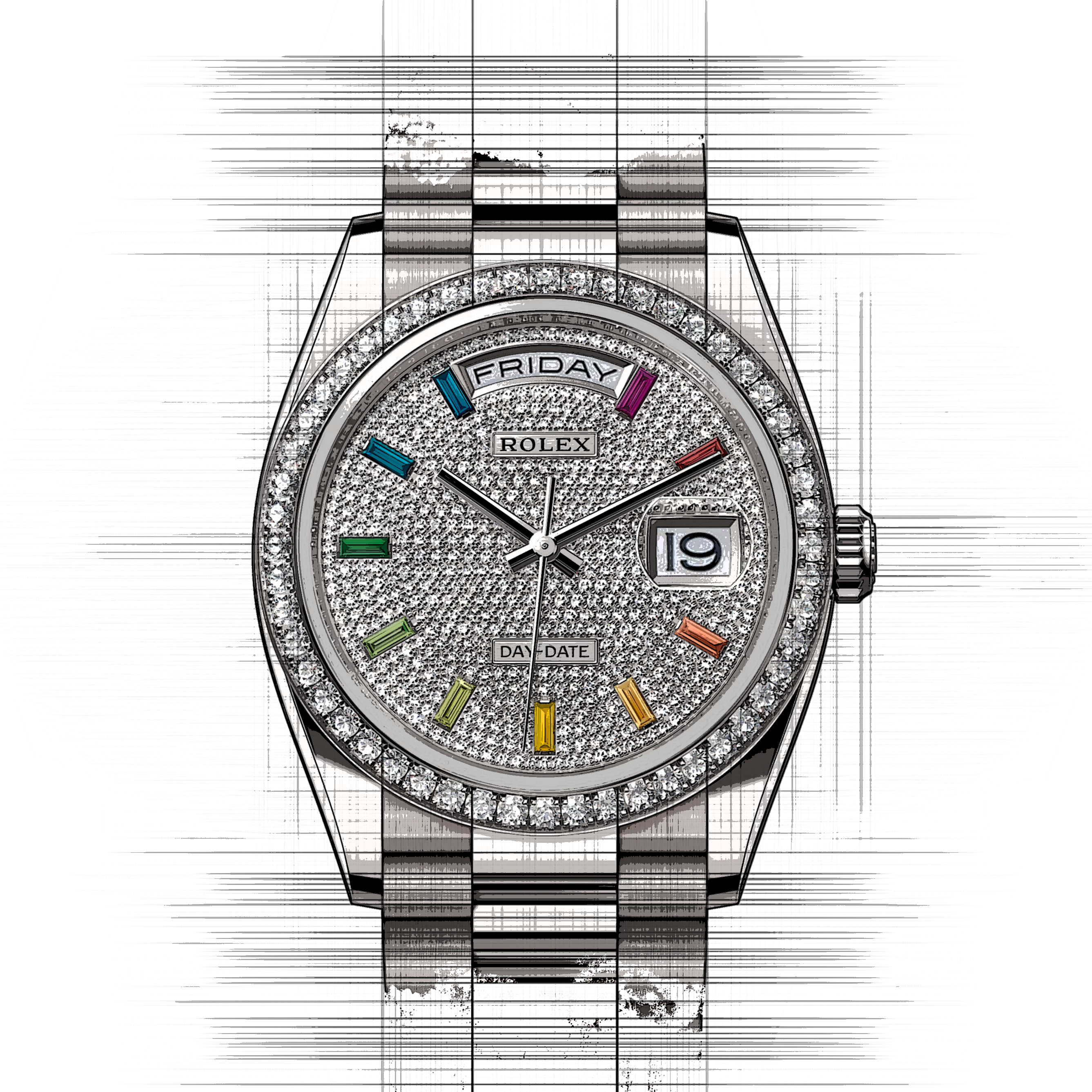 Rolex Day-Date 128349RBR