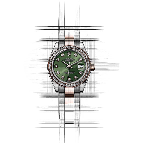 Rolex Lady-Datejust 279381RBR Rolex Lady-Datejust 279381RBR