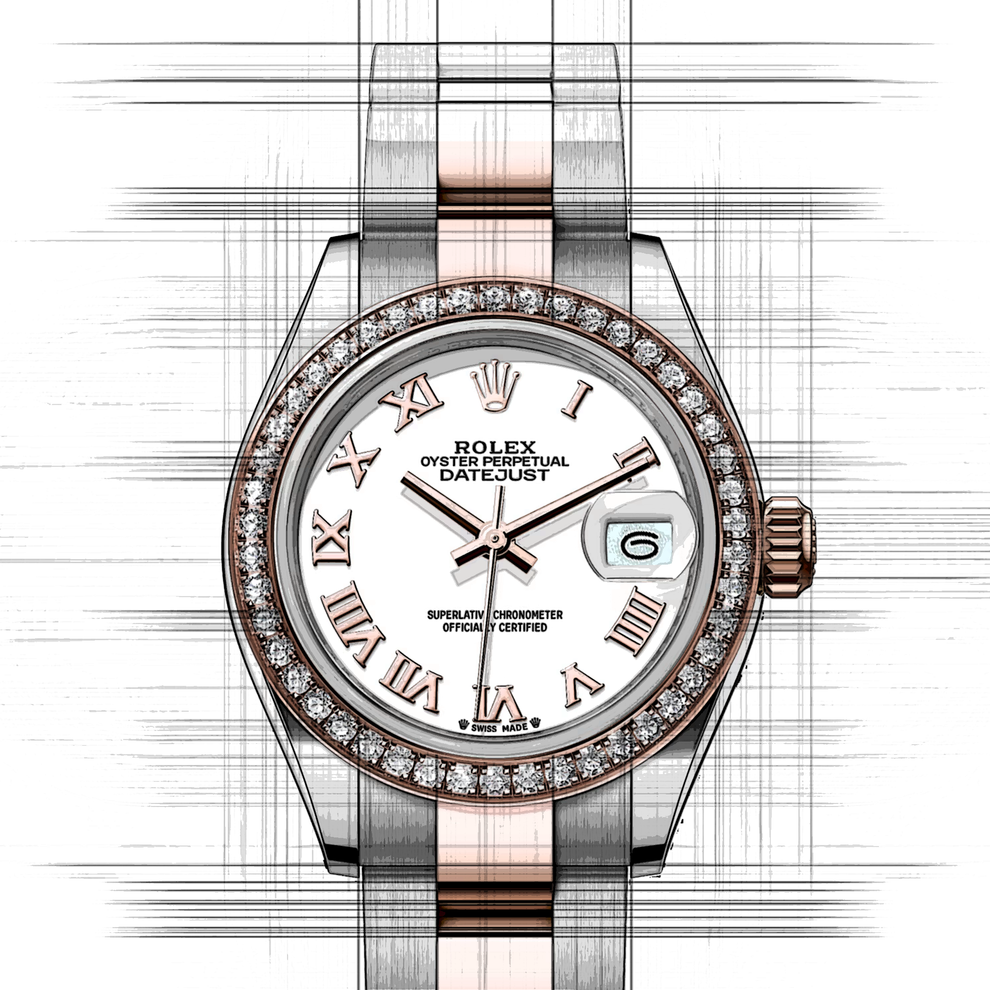 Rolex Lady-Datejust 279381RBR