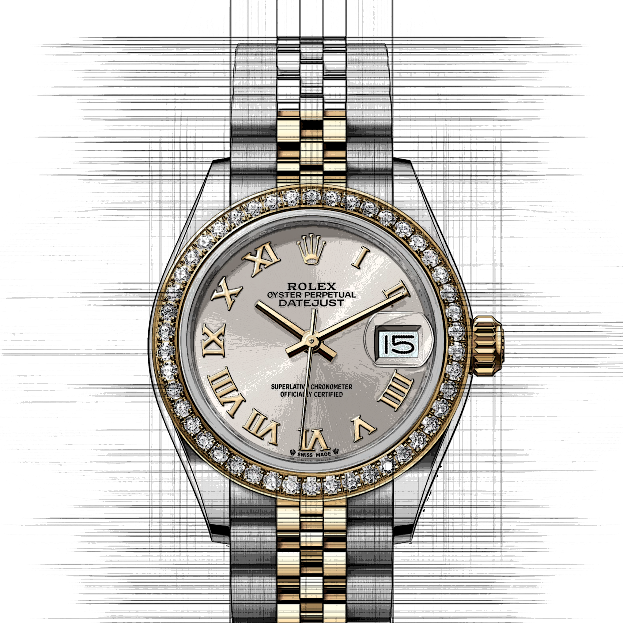 Rolex Lady-Datejust 279383RBR