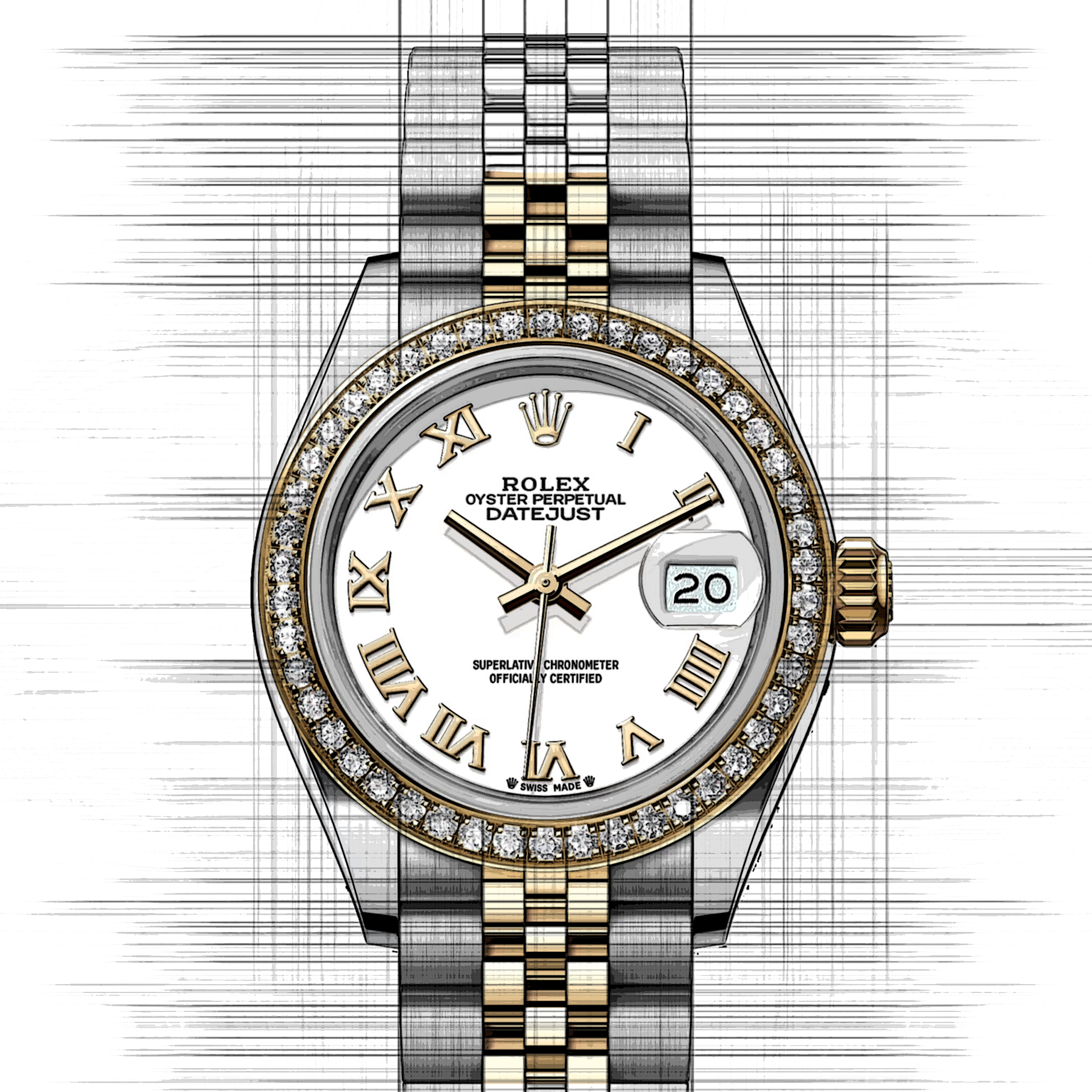 Rolex Lady-Datejust 279383RBR