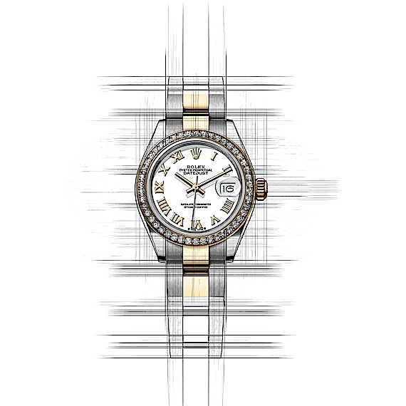 Rolex Lady-Datejust 279383RBR  Rolex Lady-Datejust 279383RBR
