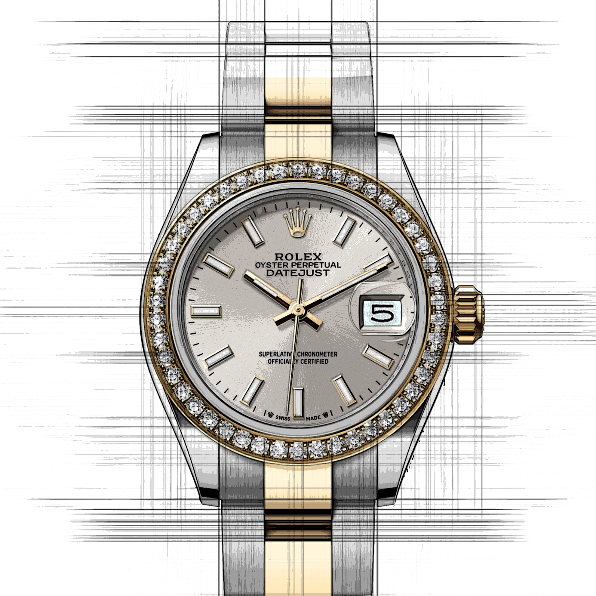 Rolex Lady-Datejust 279383RBR