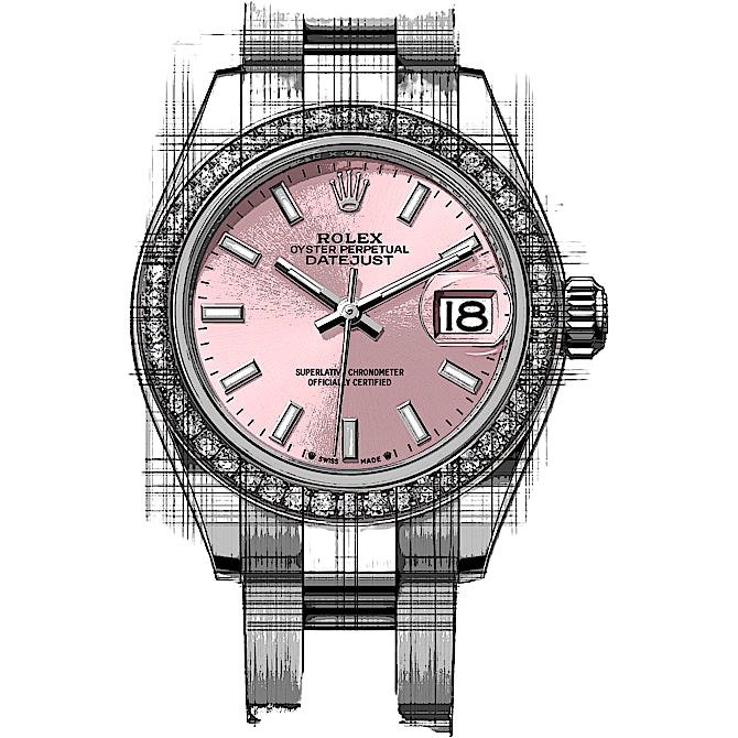 Rolex Lady-Datejust 279384RBR Rolex Lady-Datejust 279384RBR