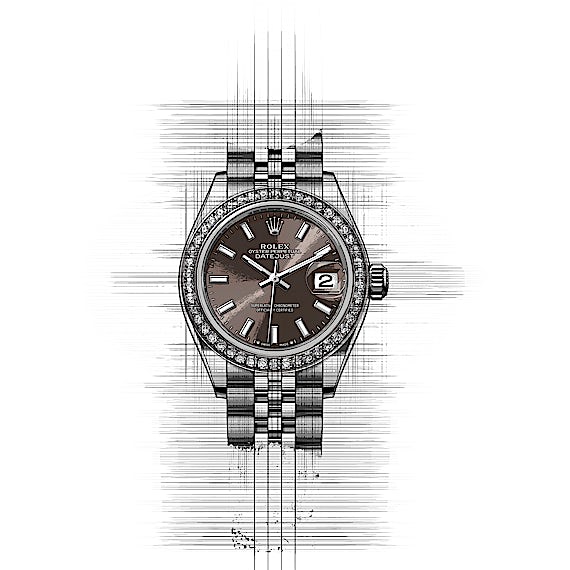 Rolex Lady-Datejust 279384RBR  Rolex Lady-Datejust 279384RBR